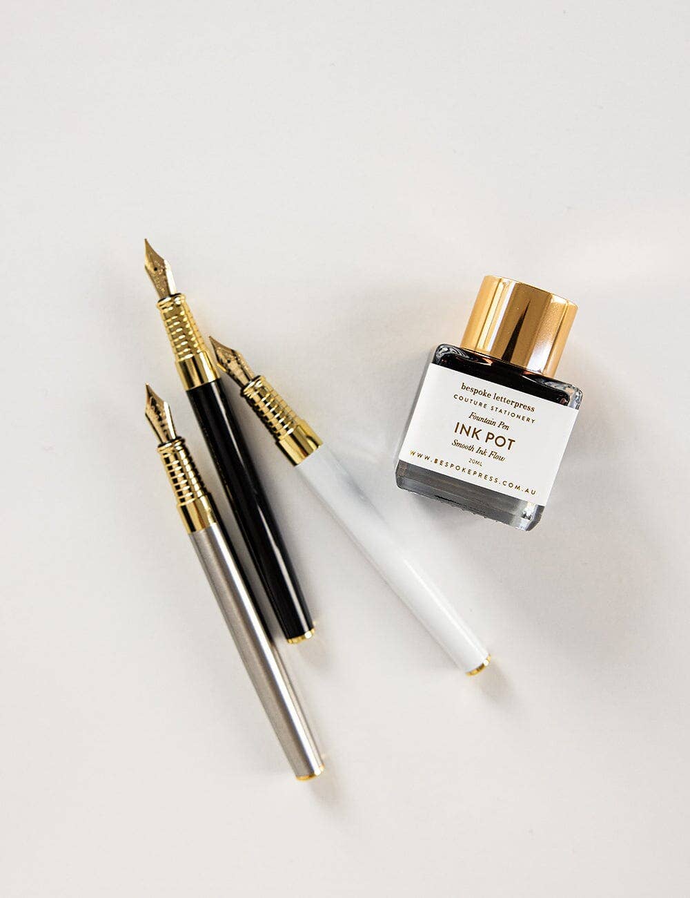 Silver Fountain Pen (Boxed)