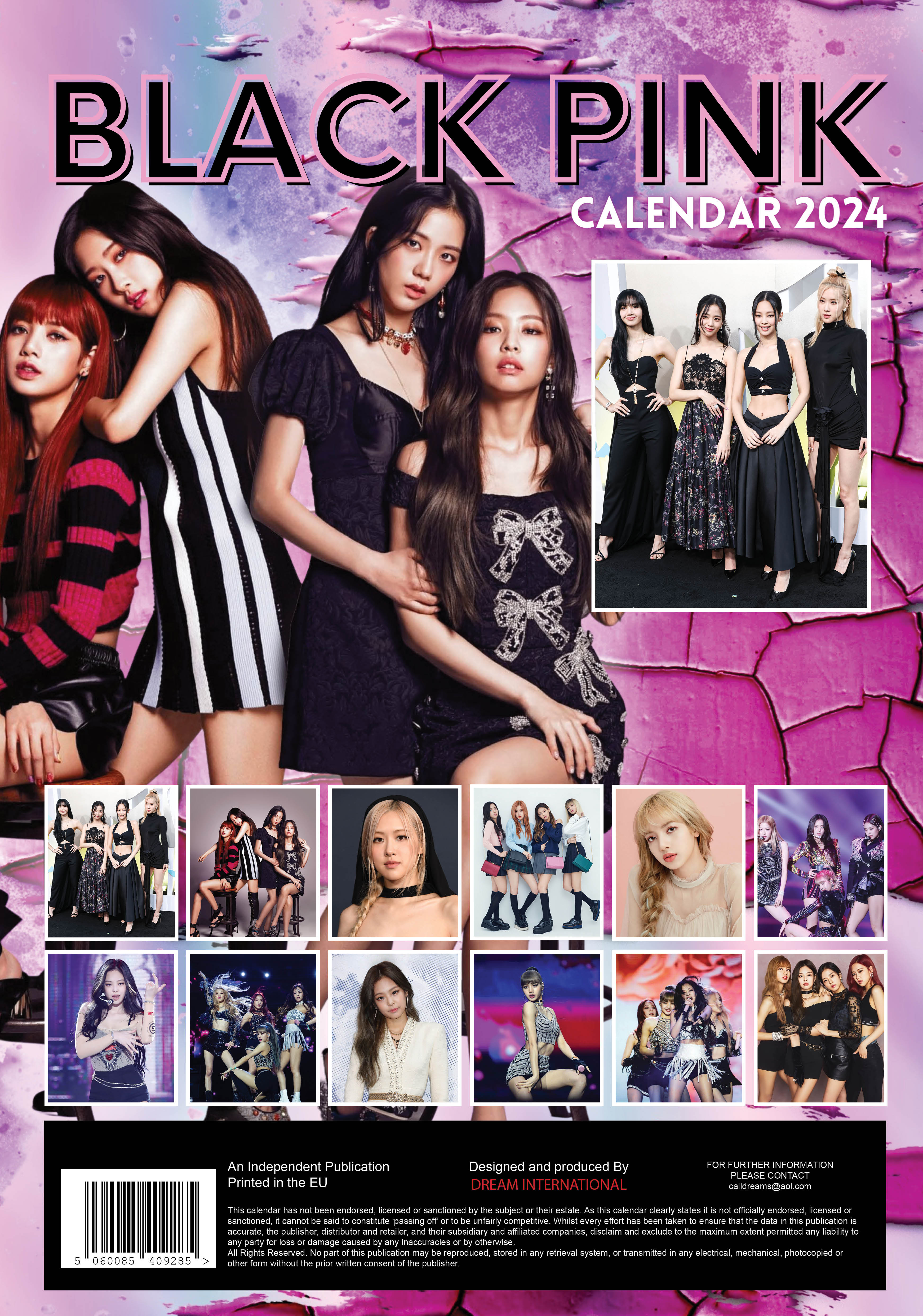 2024 Blackpink - A3 Wall Calendar