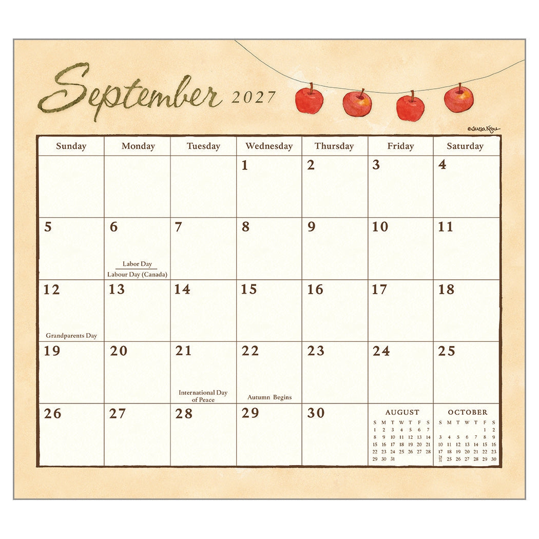 2027 Bears - Deluxe Wall Calendar