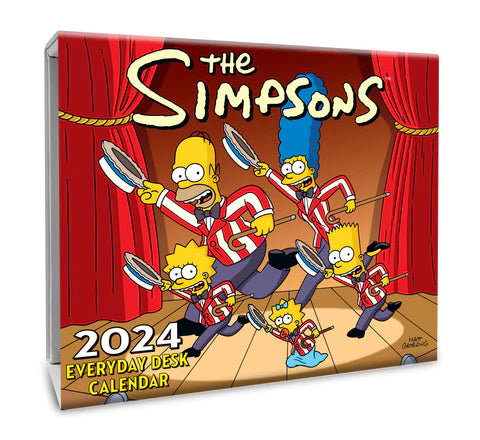 2024 The Simpsons - Daily Boxed Page-A-Day Calendar  SOLD OUT