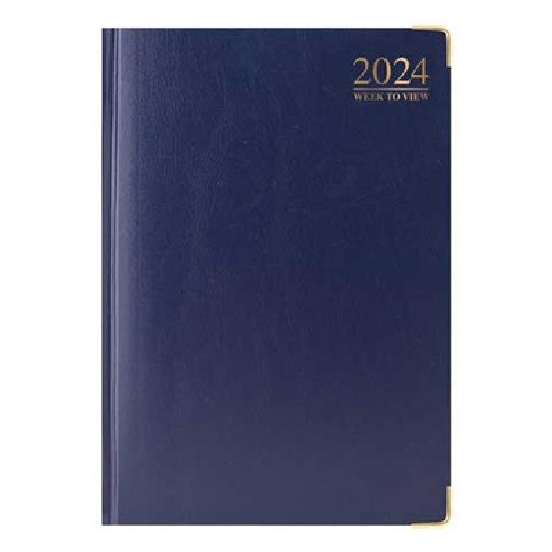 2024 Blue Padded Superior - Daily Diary/Planner  SOLD OUT