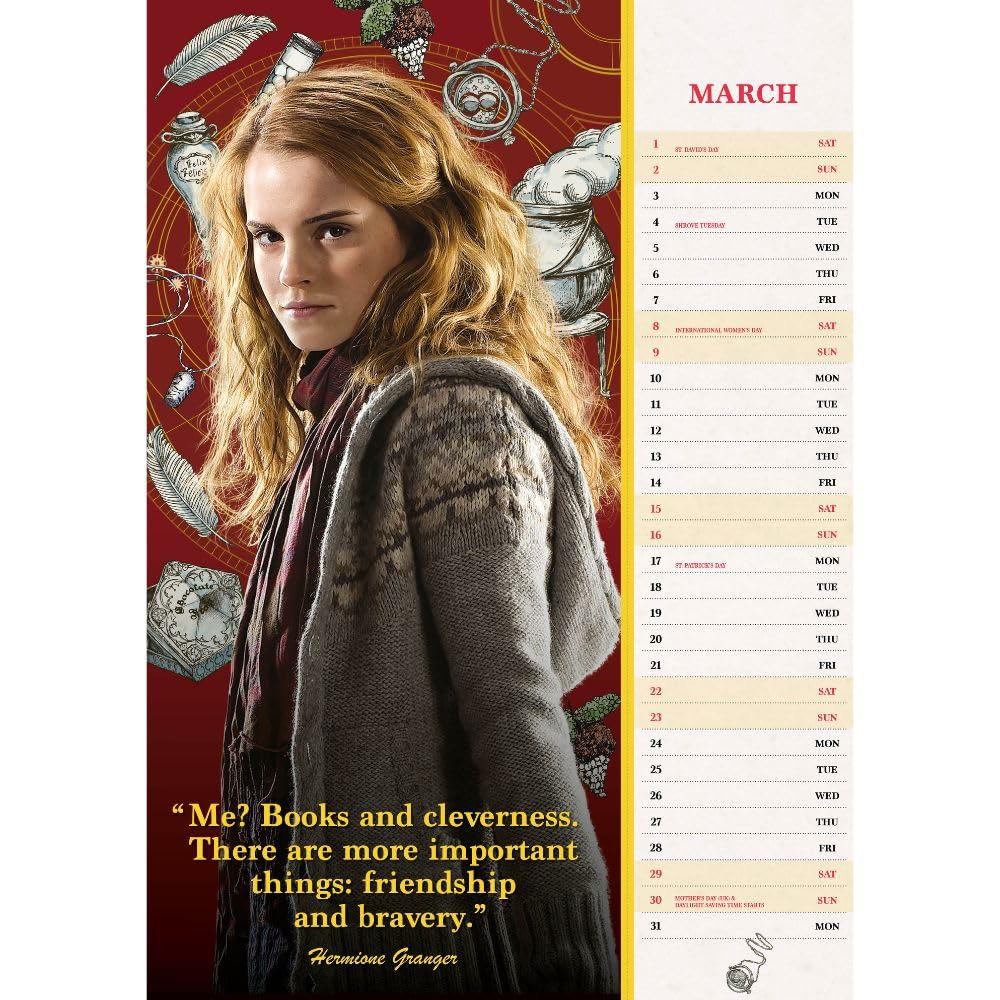 2025 Harry Potter Change It Up - A3 Wall Calendar