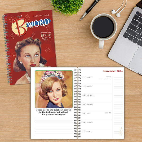 2024 The B Word - Engagement Diary/Planner Calendar  SOLD OUT