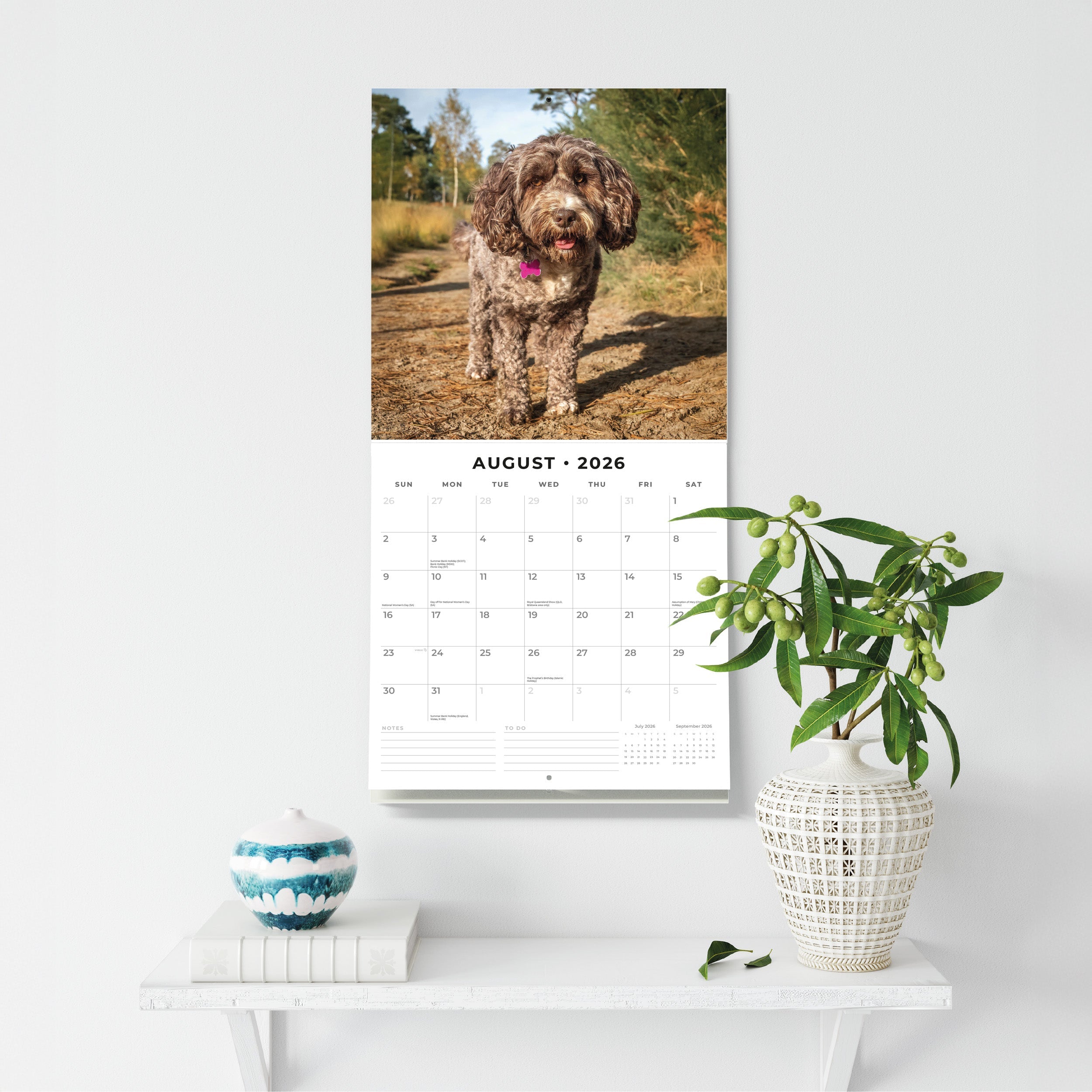 2026 Cockapoos - Square Wall Calendar