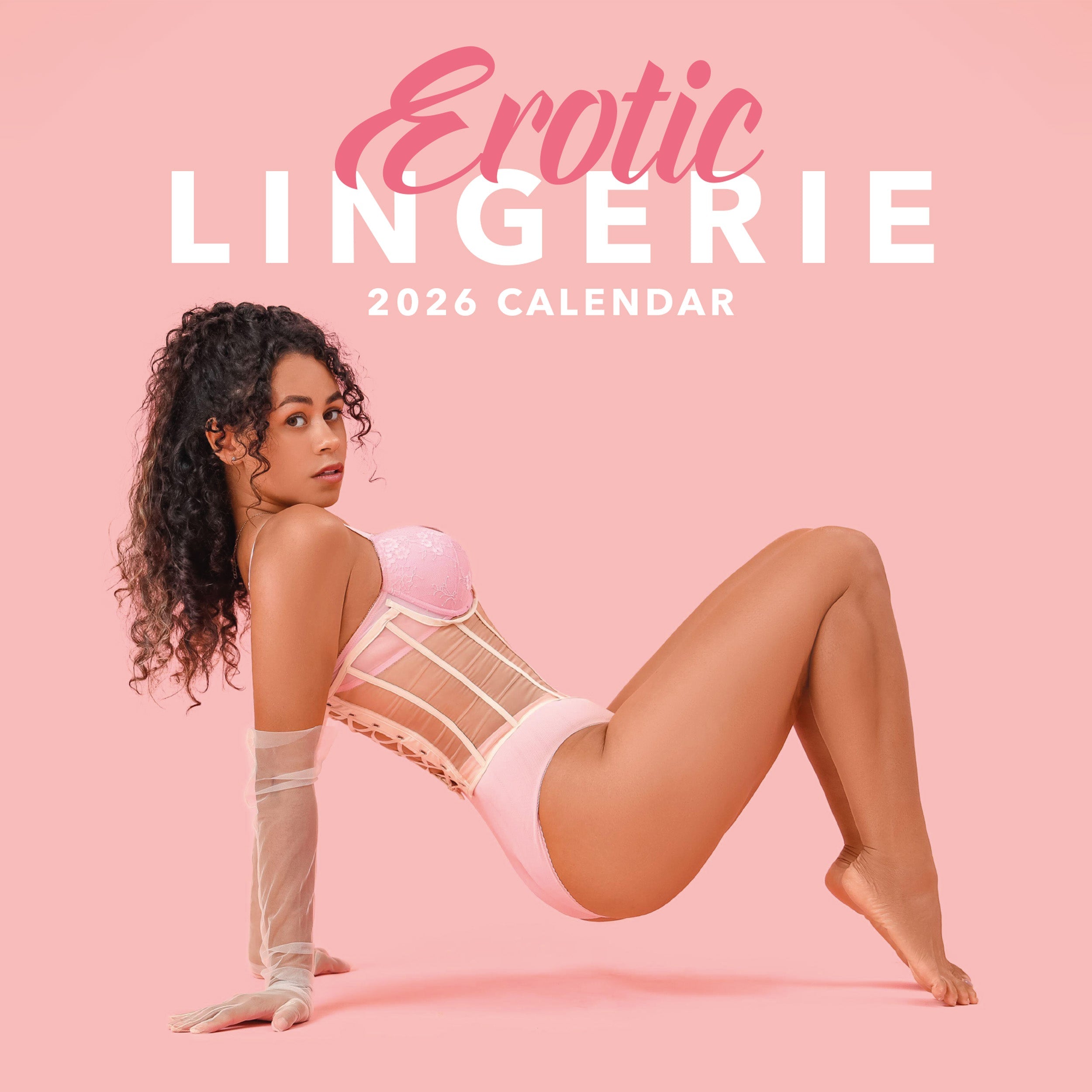 2026 Erotic Lingerie - Square Wall Calendar