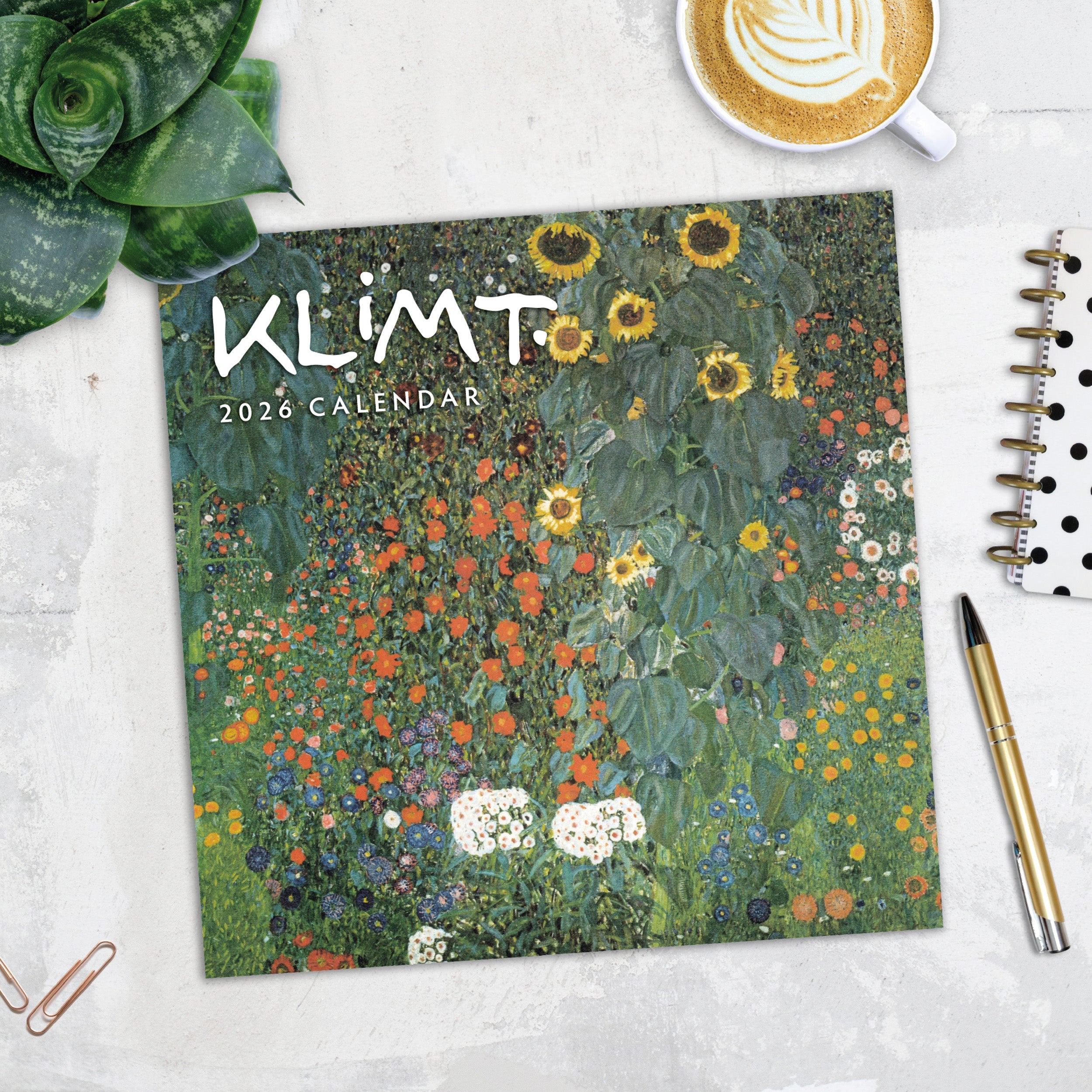 2026 Klimt - Square Wall Calendar