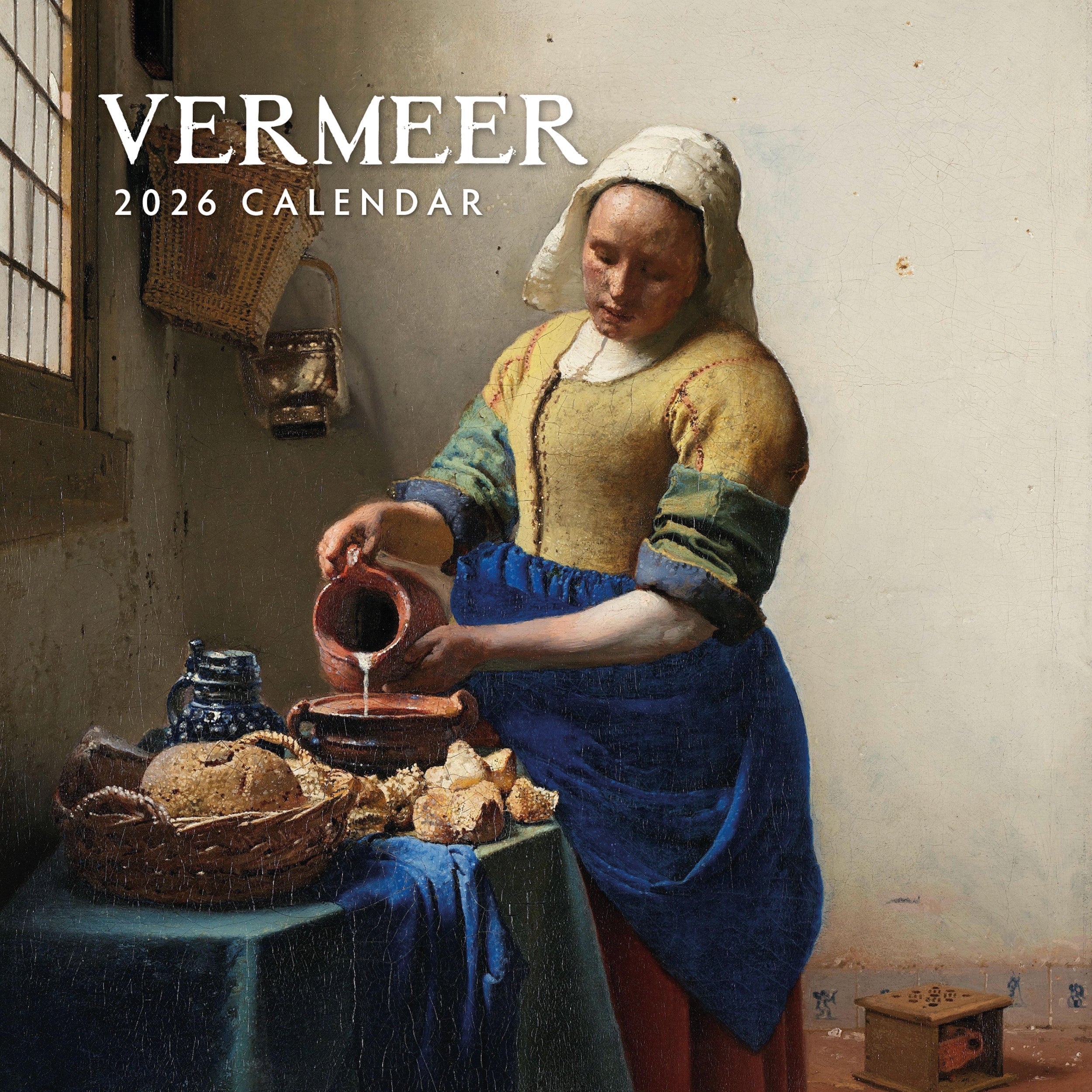 2026 Vermeer - Square Wall Calendar