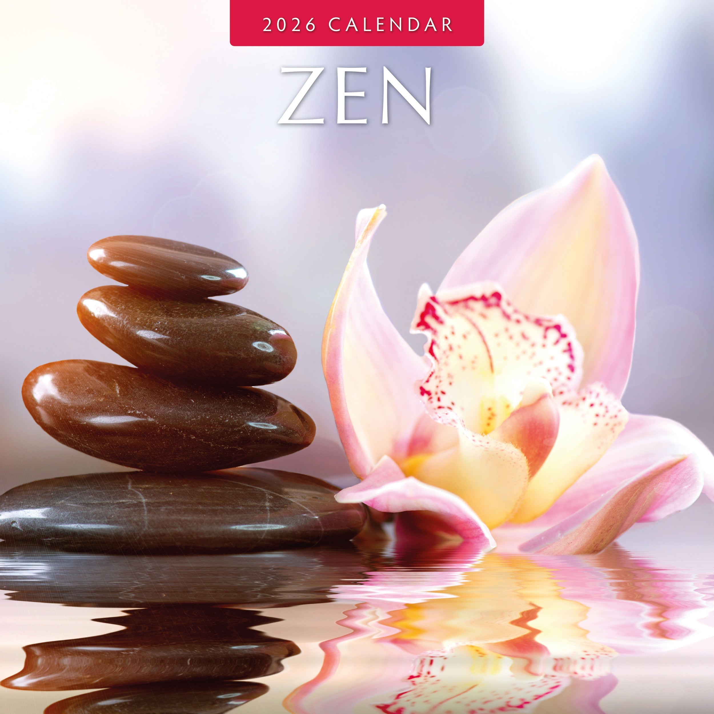 2026 Zen - Square Wall Calendar