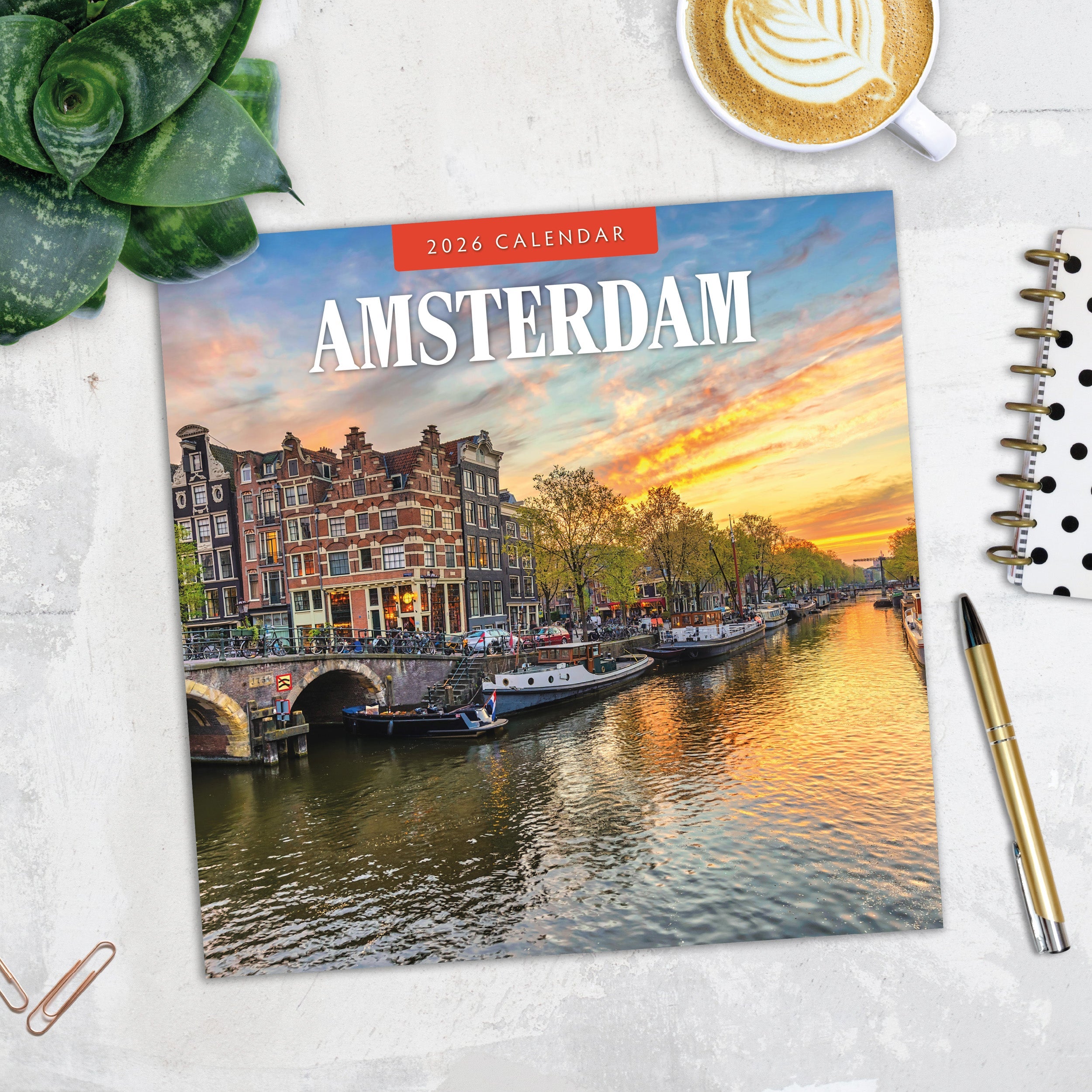 2026 Amsterdam - Square Wall Calendar