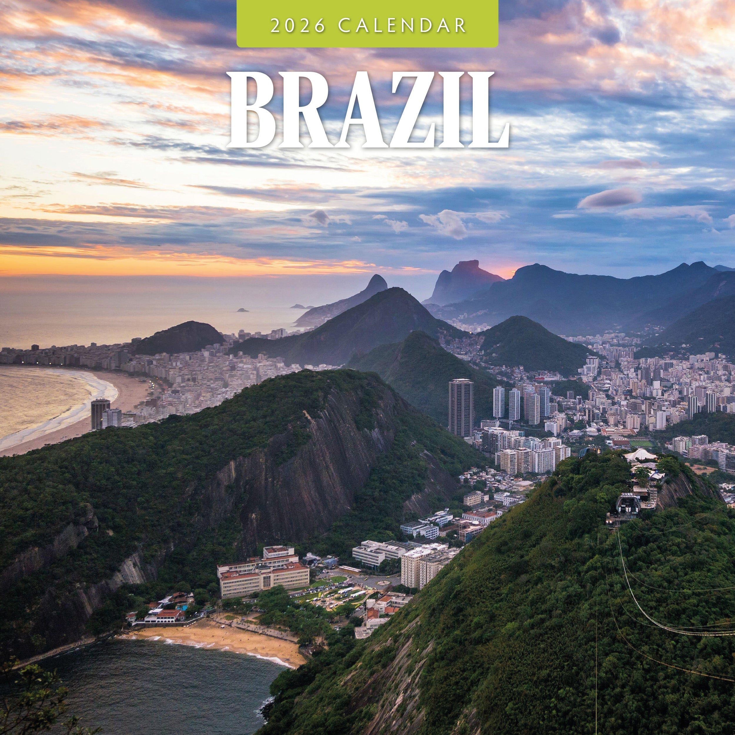 2026 Brazil - Square Wall Calendar