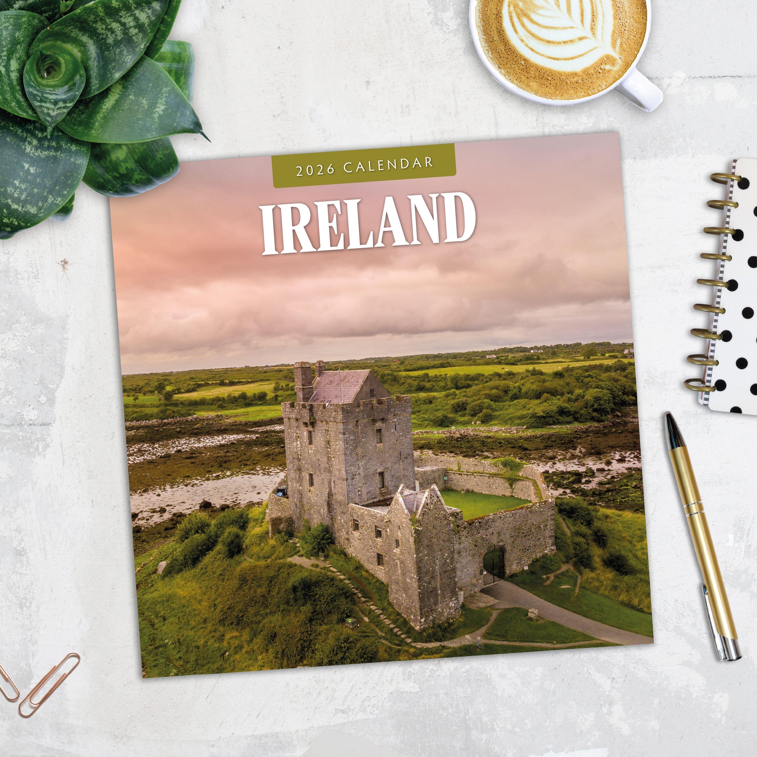 2026 Ireland - Square Wall Calendar