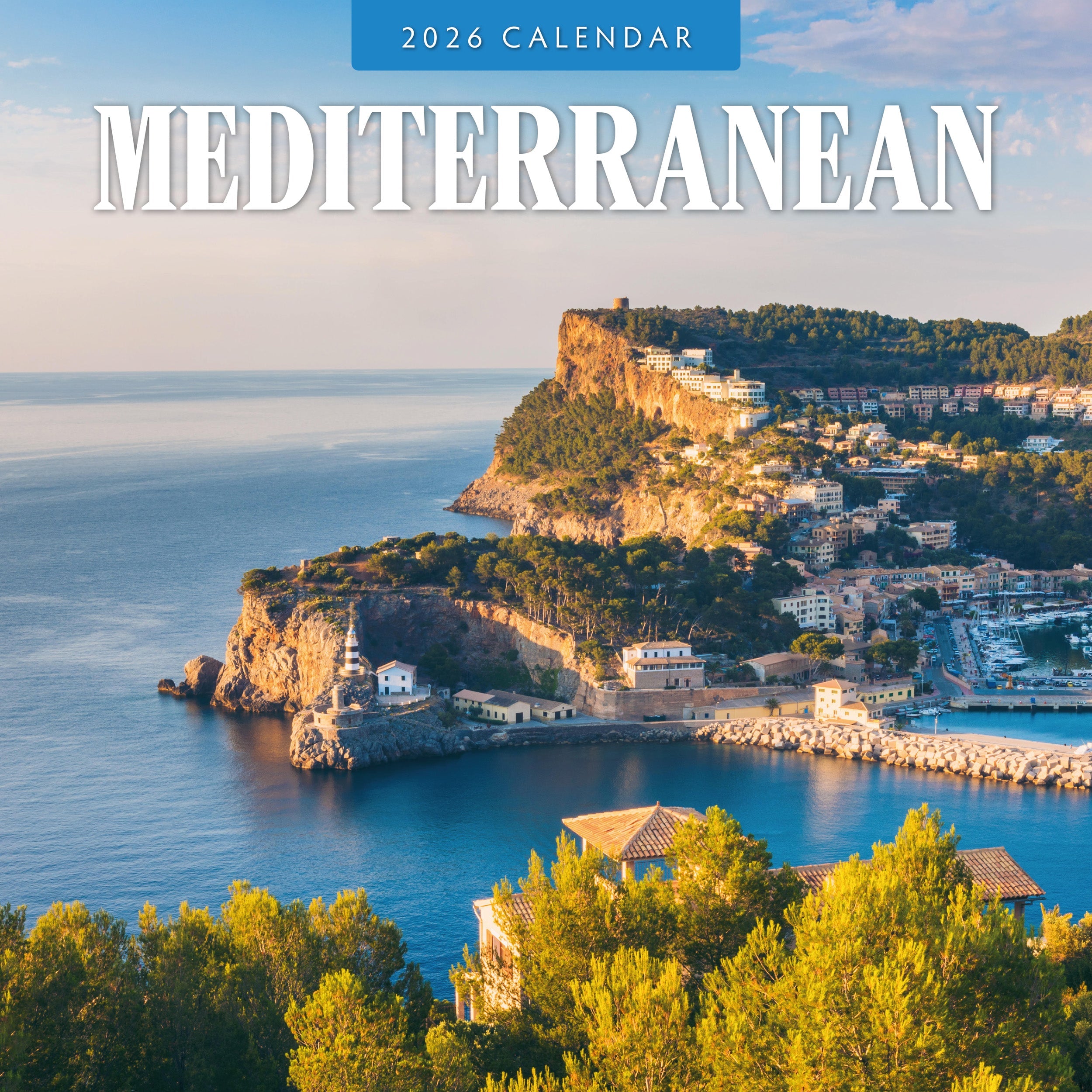 2026 Mediterranean - Square Wall Calendar