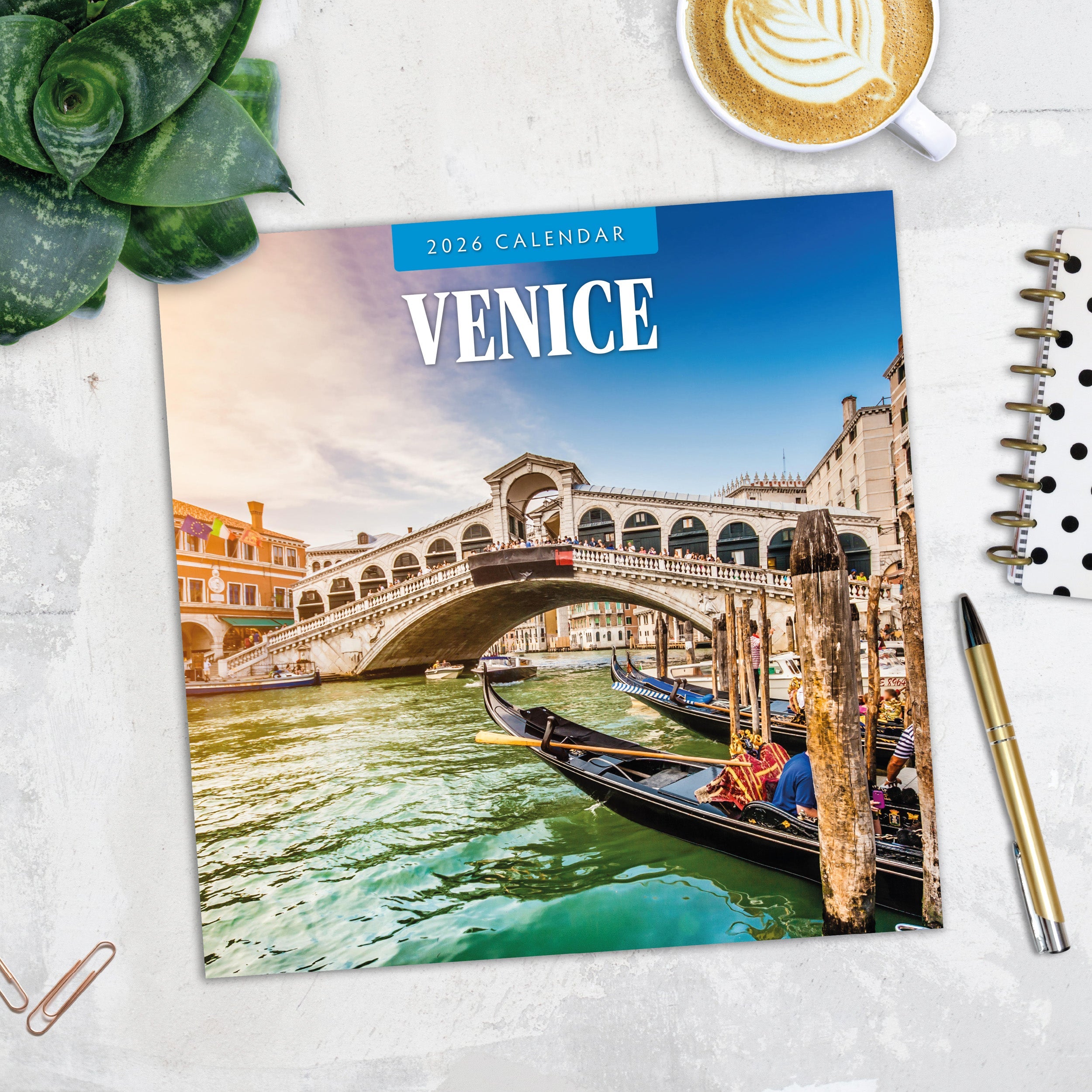 2026 Venice - Square Wall Calendar