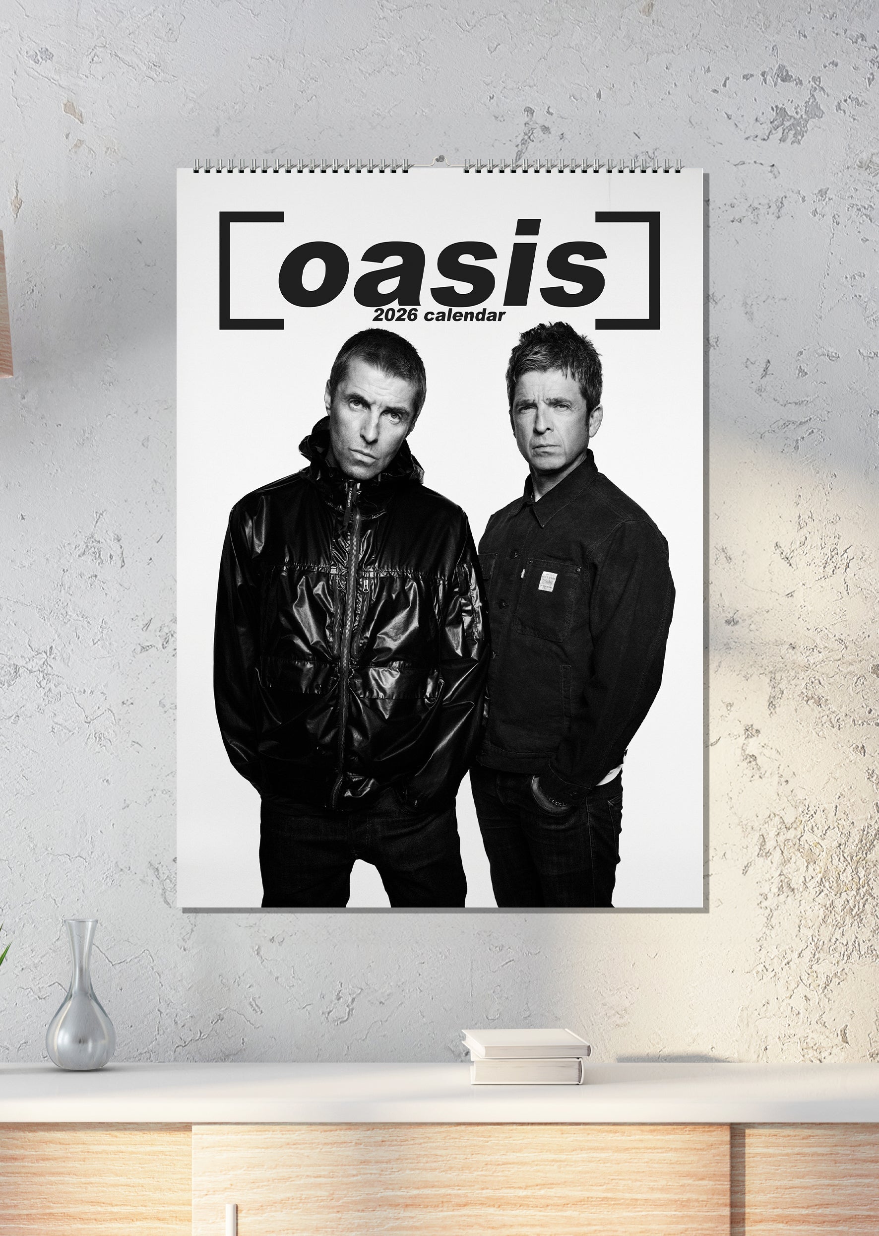 2026 Oasis (Band) - A3 Wall Calendar