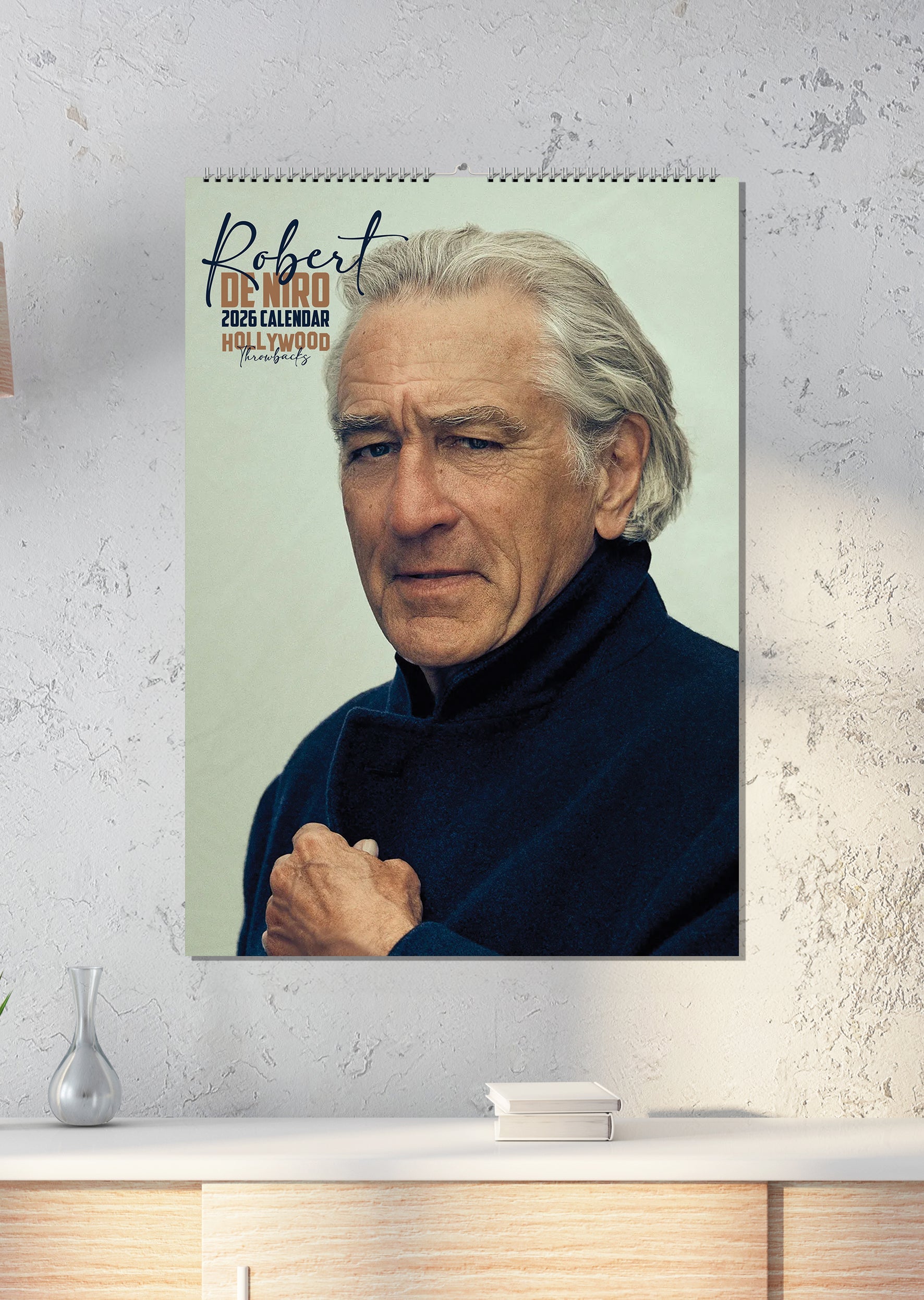 2026 Robert De Niro - A3 Wall Calendar
