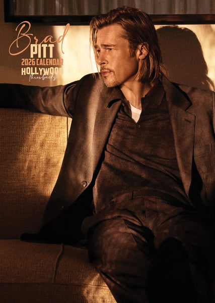 2026 Brad Pitt - A3 Wall Calendar