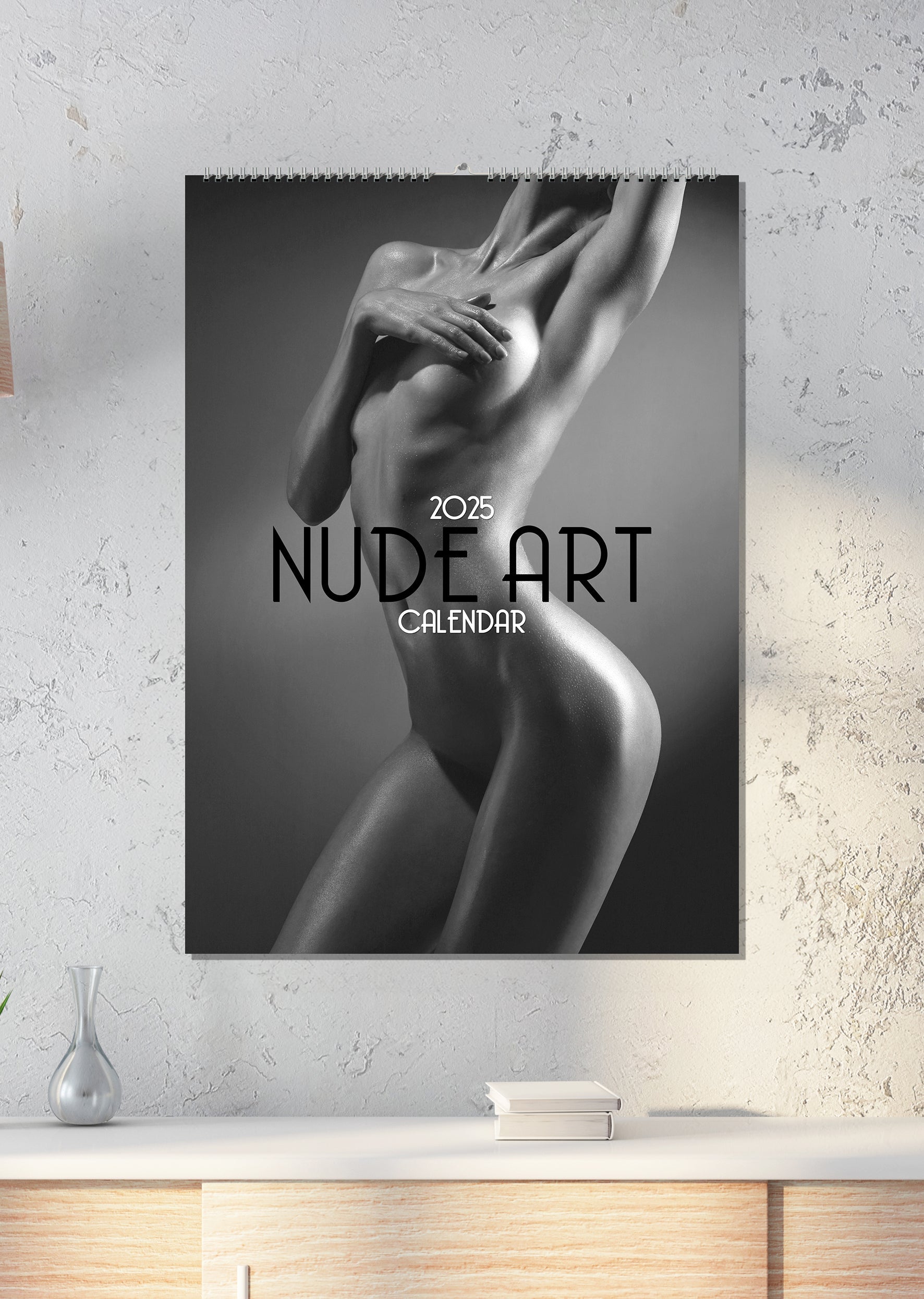 2025 Nude Art - A3 Wall Calendar