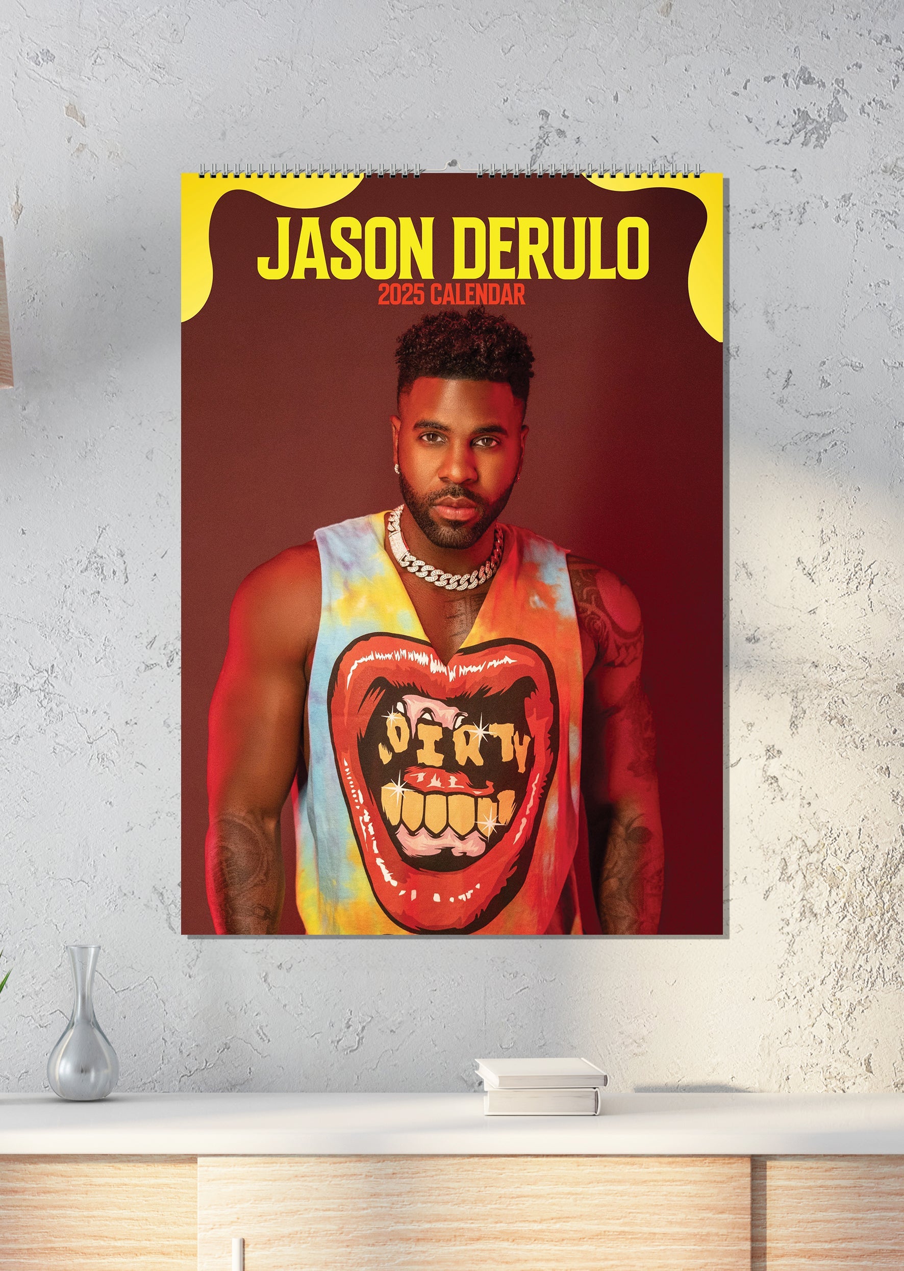 2025 Jason Derulo - A3 Wall Calendar