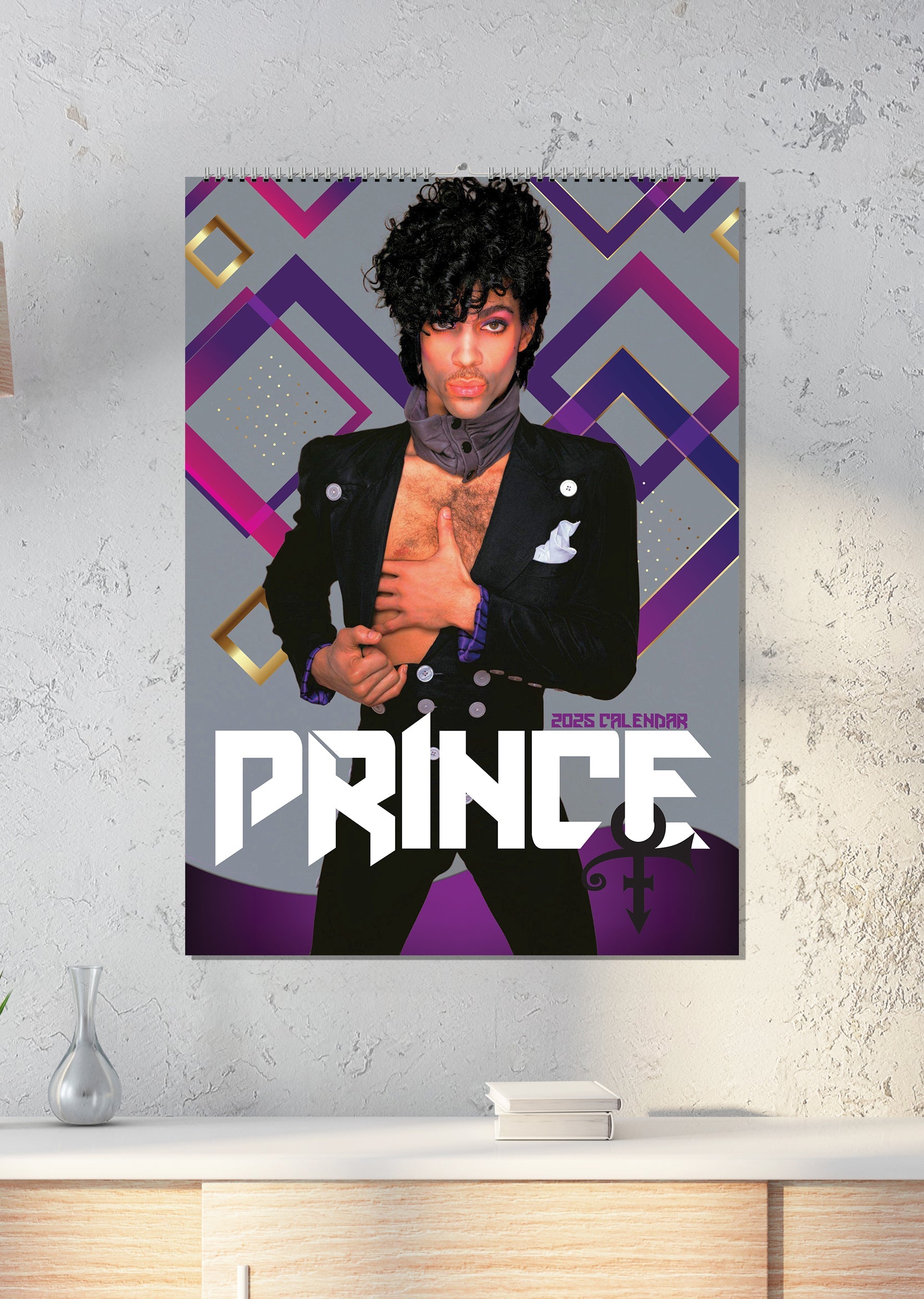 2025 Prince - A3 Wall Calendar