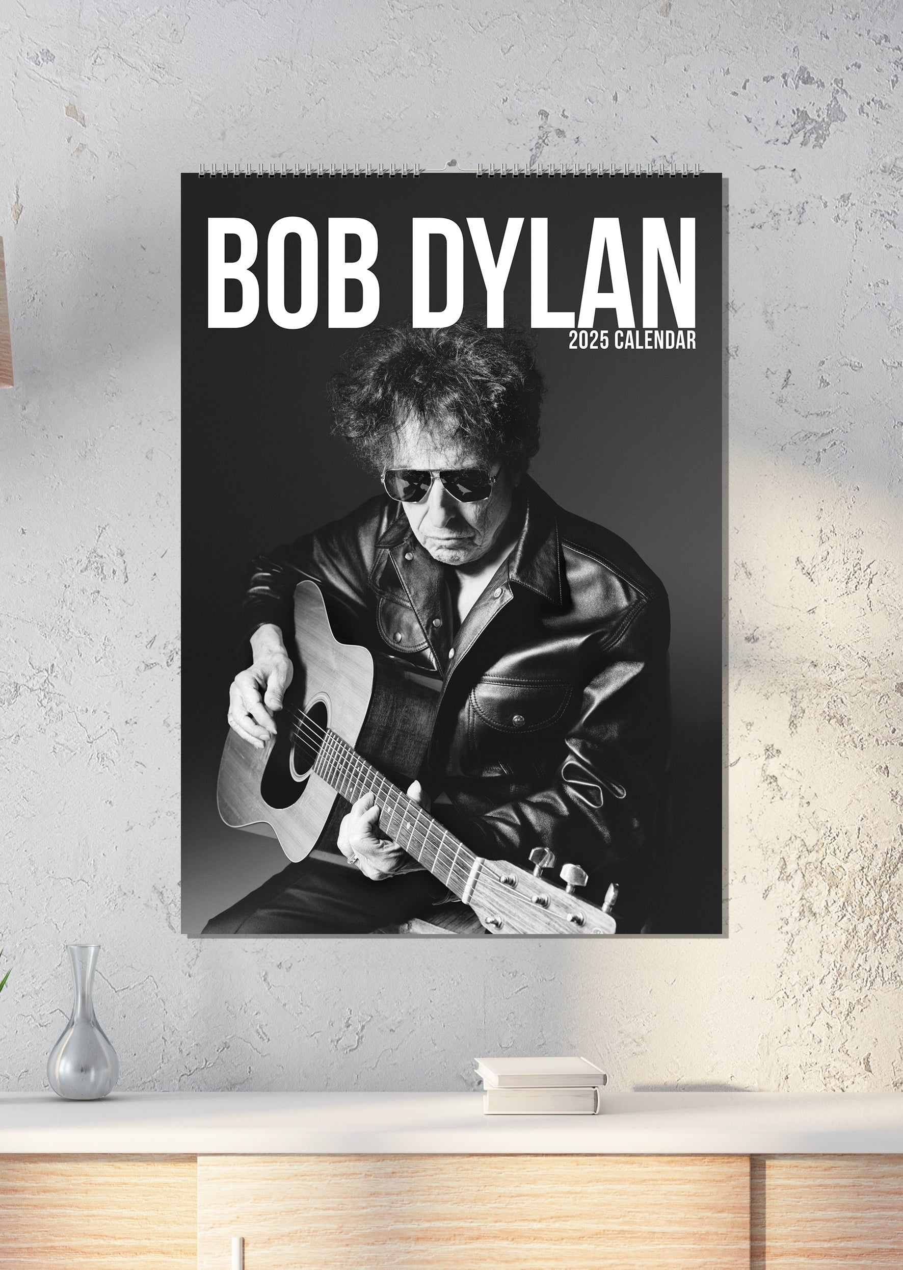 2025 Bob Dylan - A3 Wall Calendar