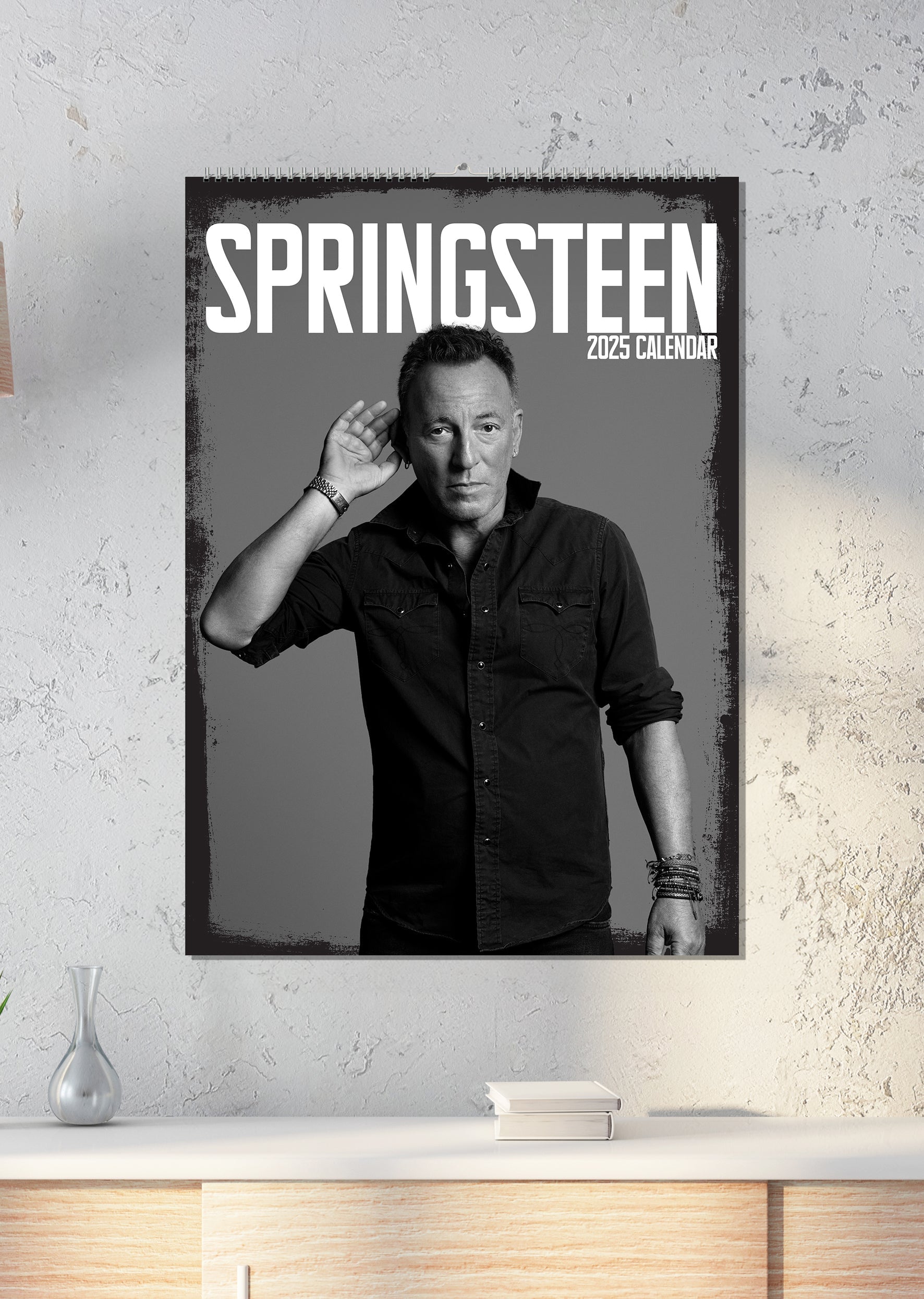 2025 Bruce Springsteen - A3 Wall Calendar