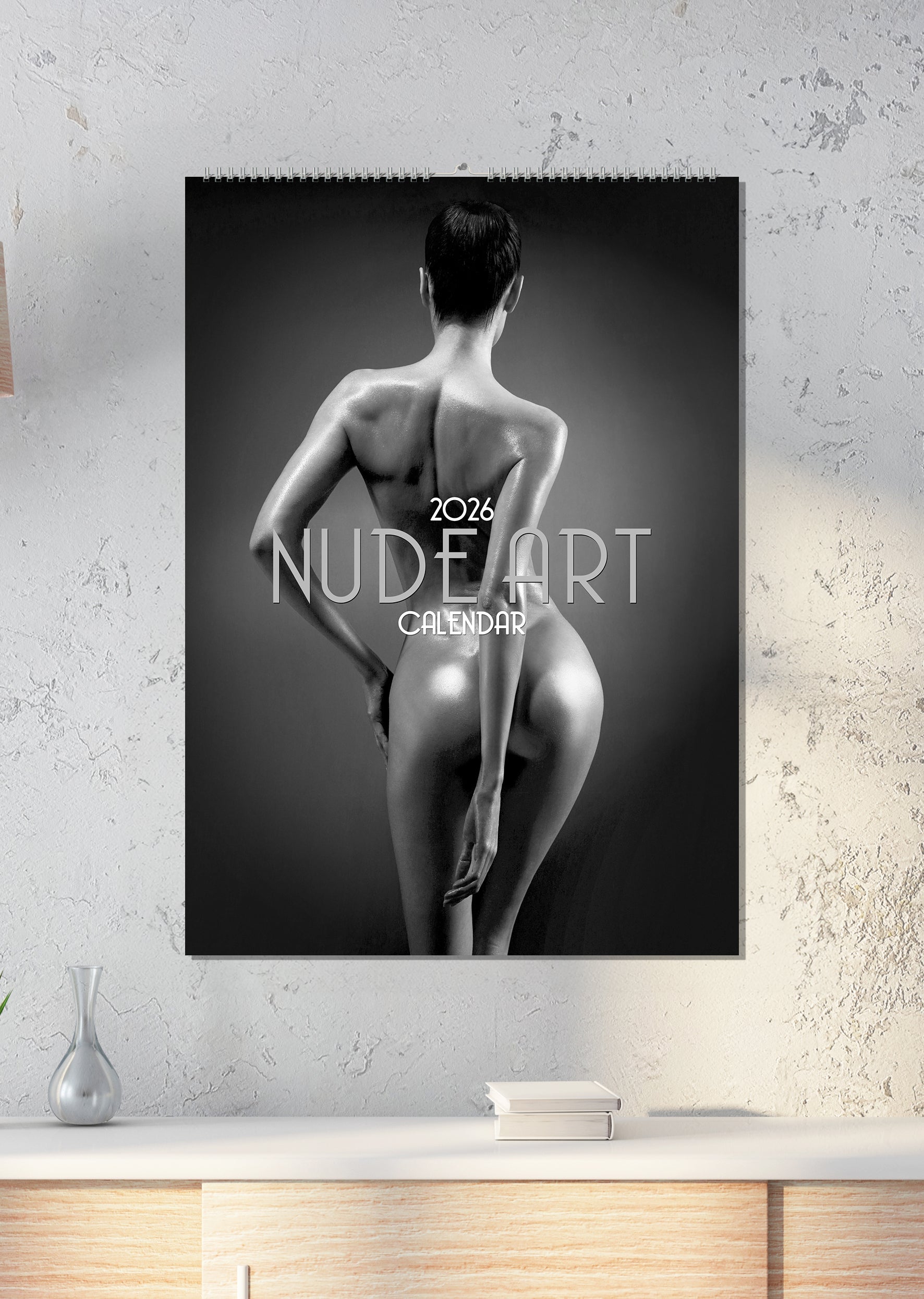 2026 Nude Art - A3 Wall Calendar