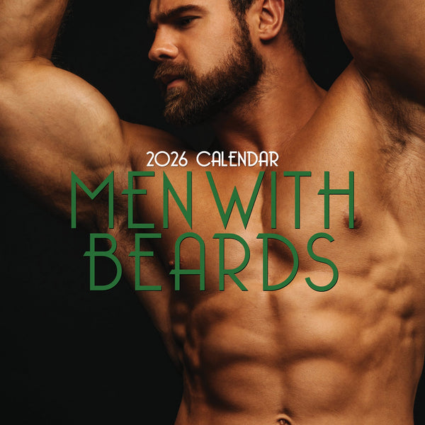 2026 Men With Beards - A3 Wall Calendar