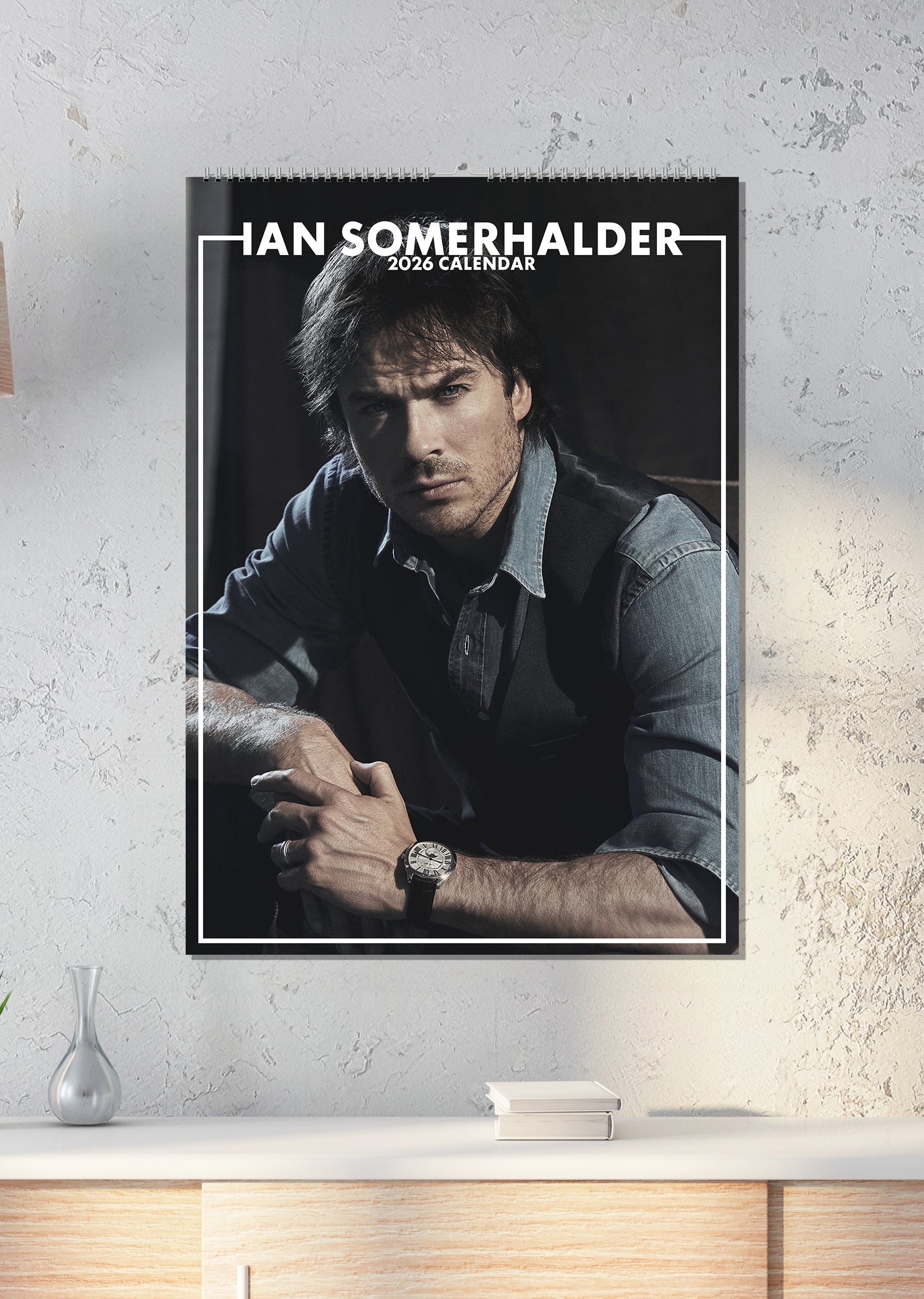 2026 Ian Somerhalder - A3 Wall Calendar