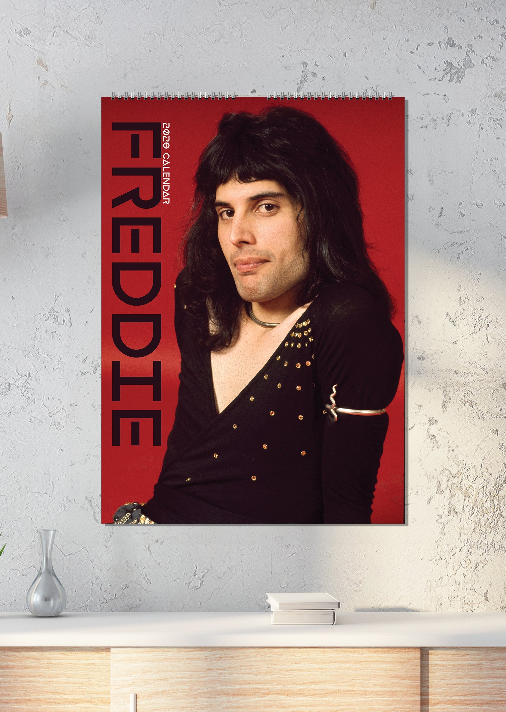 2026 Freddie Mercury - A3 Wall Calendar