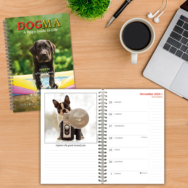 2024 Dogma: A Dog's Guide to Life - Engagement Diary/Planner Calendar