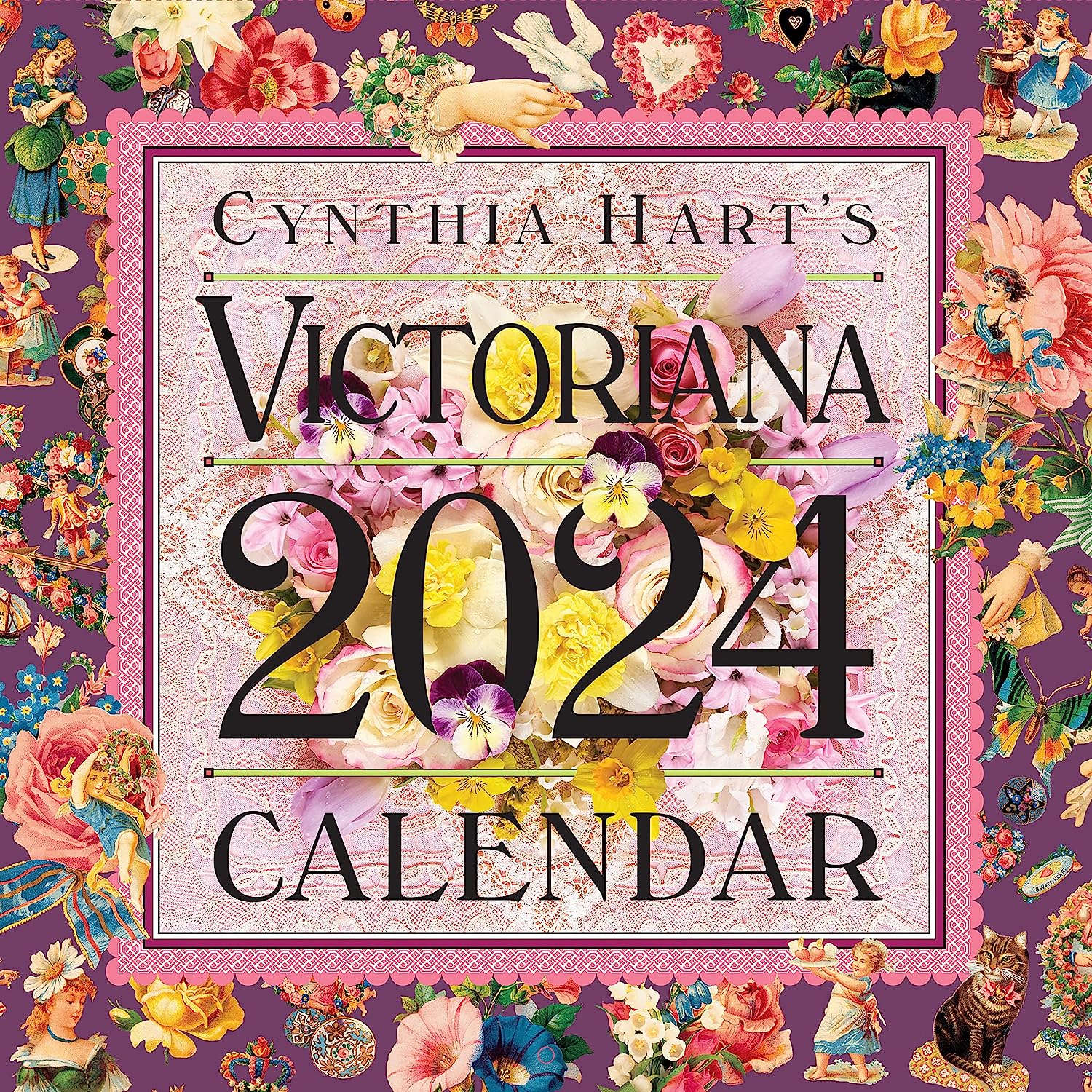 2024 Cynthia Hart's Victoriana - Square Wall Calendar