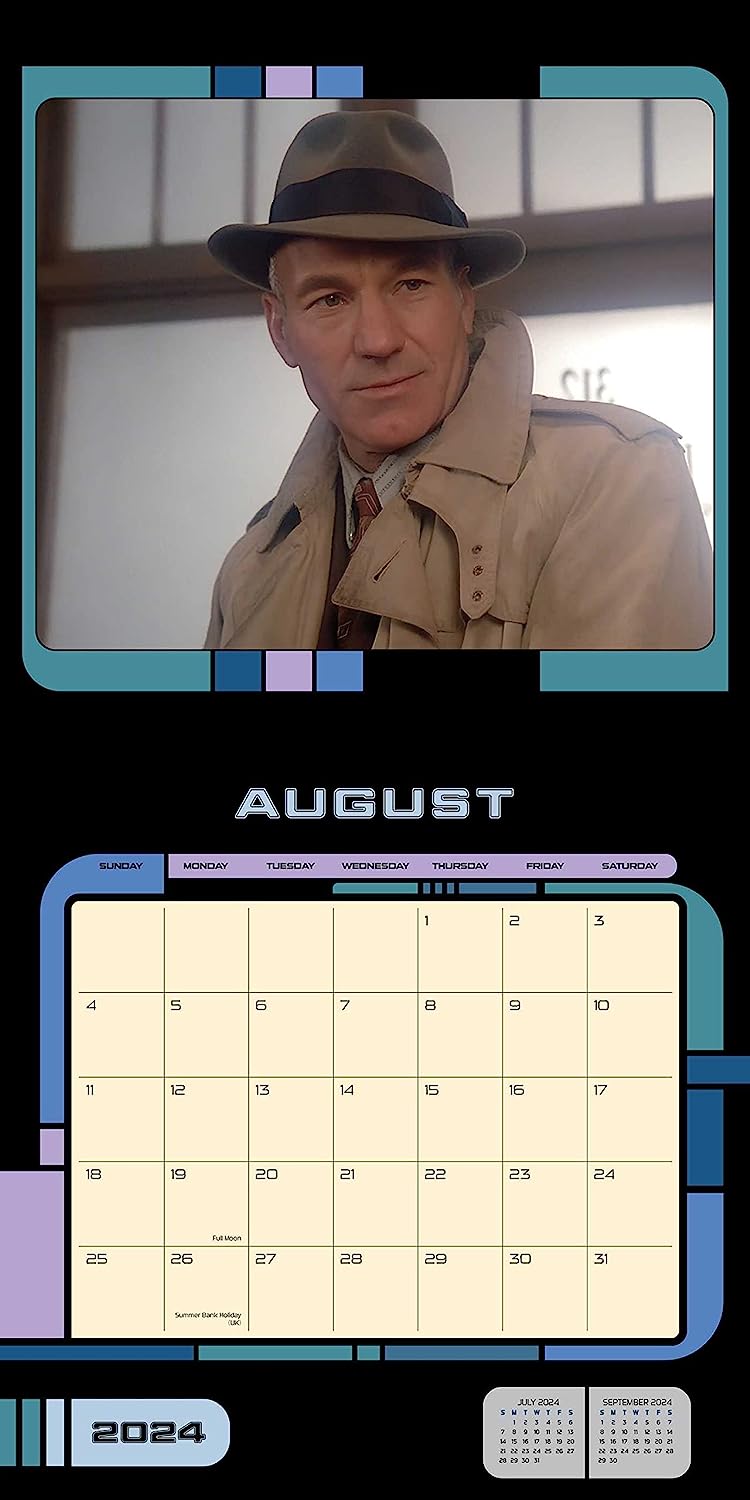 2024 Star Trek: The Next Generation - Square Wall Calendar