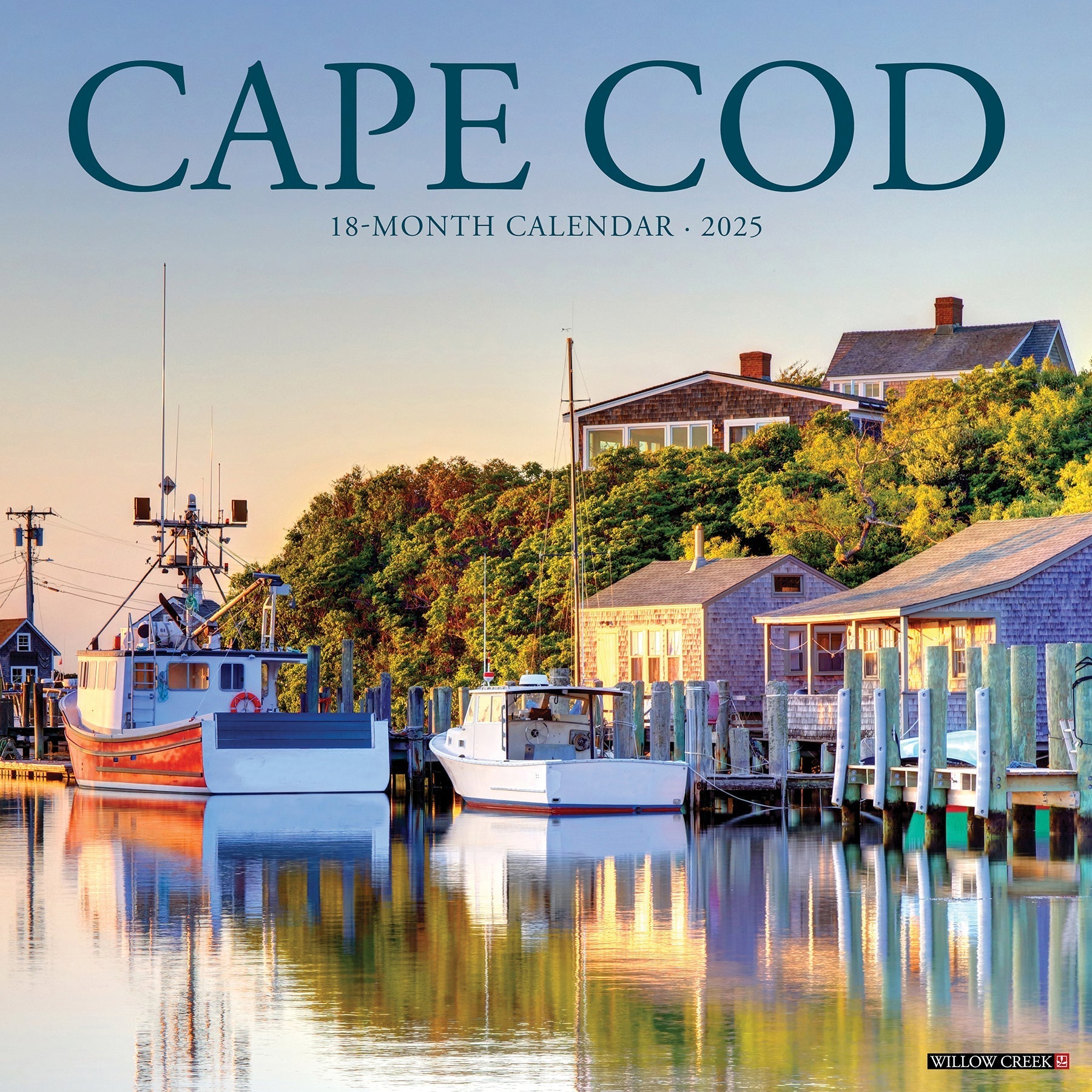 2025 Cape Cod - Square Wall Calendar (US Only)