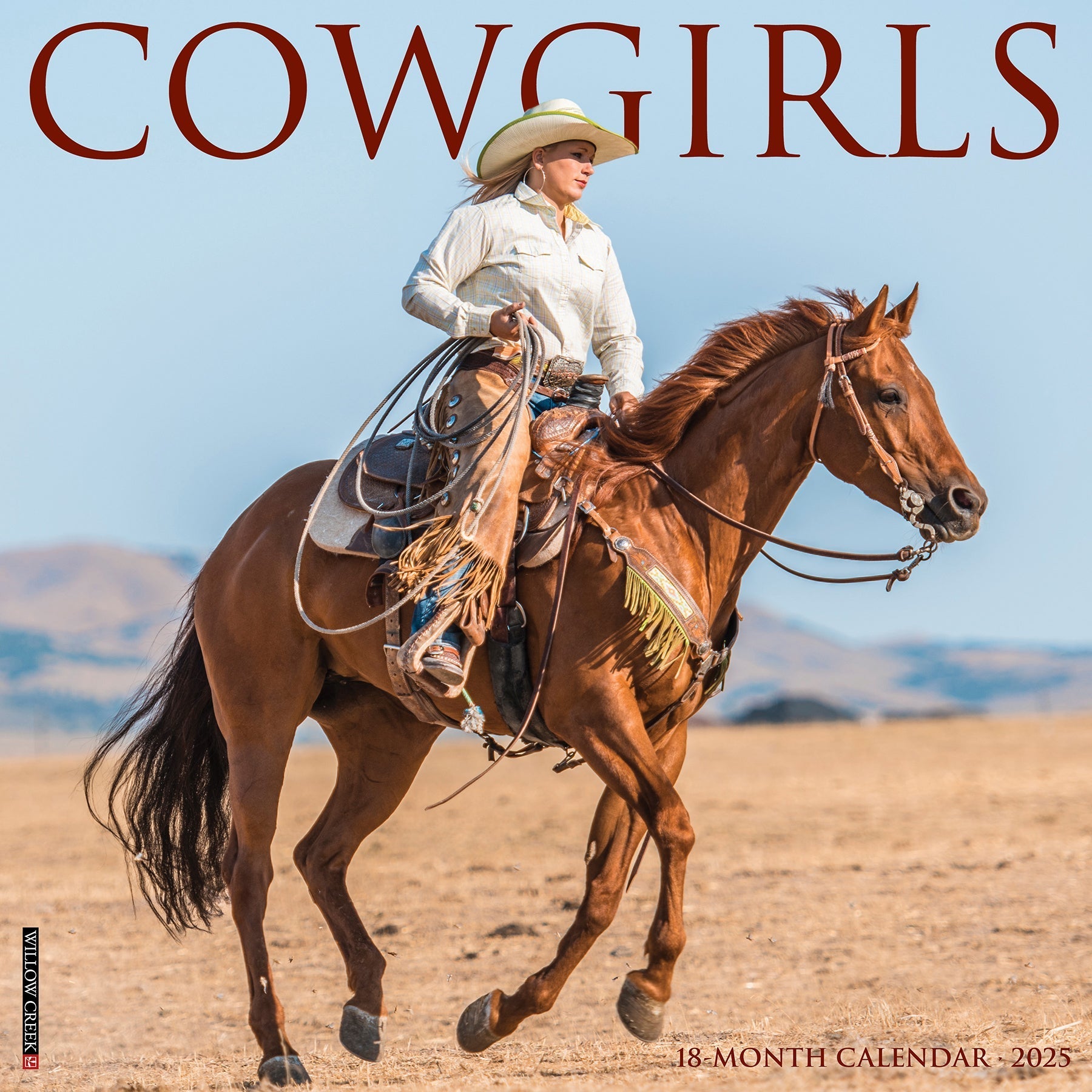 2025 Cowgirls - Square Wall Calendar (US Only)