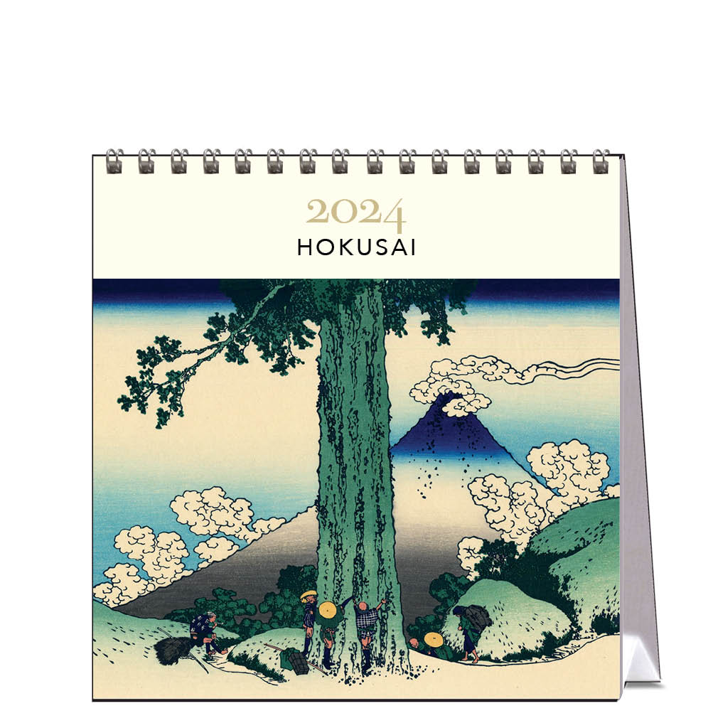 2024 Hokusai - Desk Easel Calendar