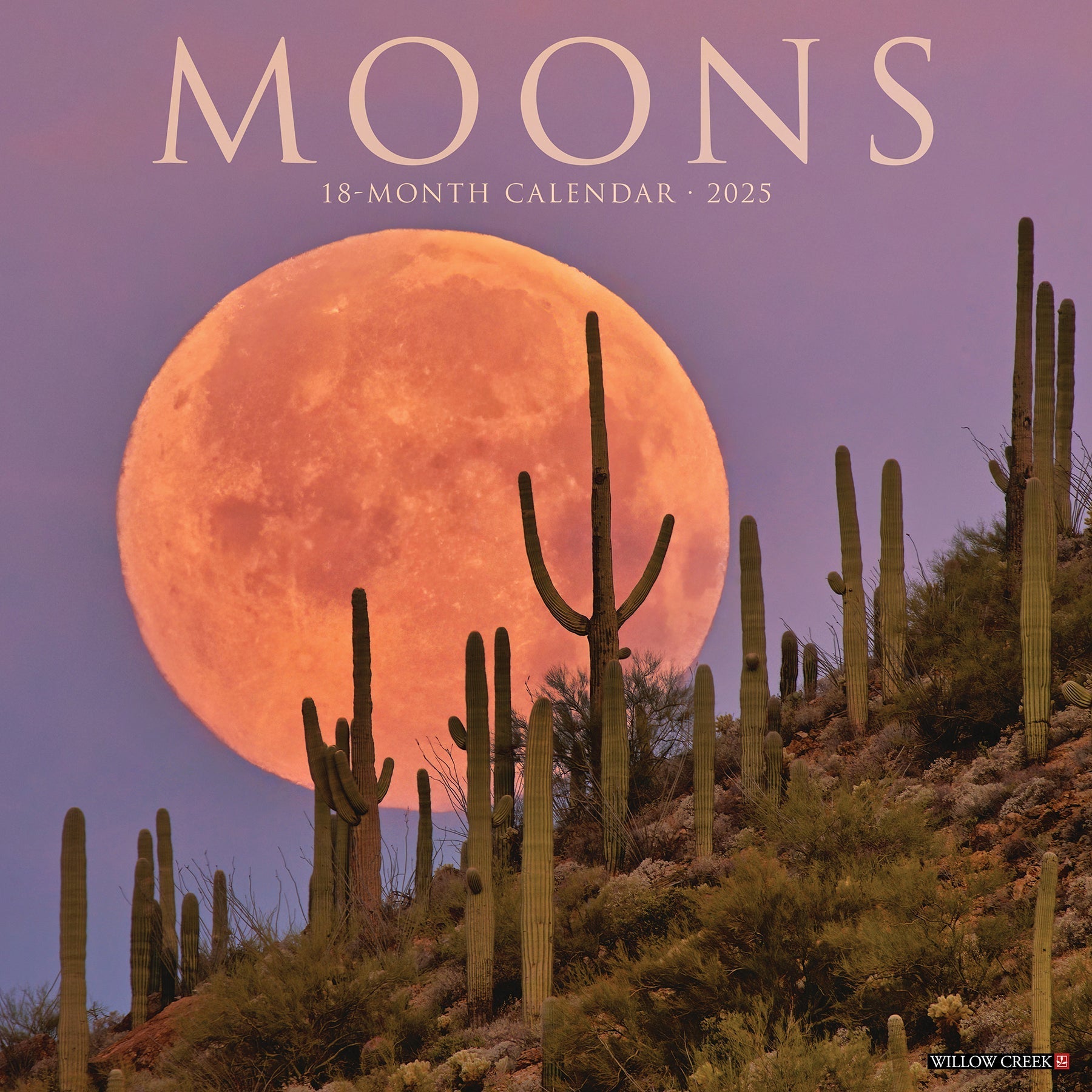2025 Moons - Square Wall Calendar (US Only)
