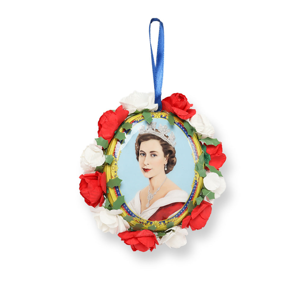 Her Majesty The Queen (3D Bauble) - Christmas Decoration