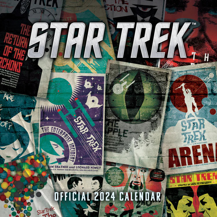 2024 Star Trek Square Wall Calendar