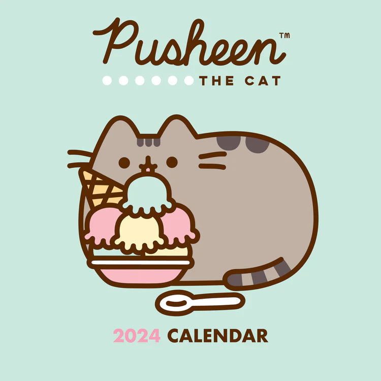 2024 Pusheen - Square Wall Calendar