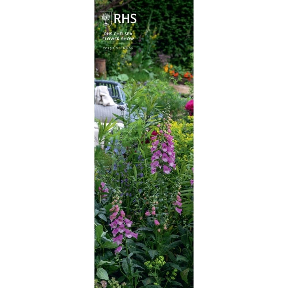 2025 Royal Horticultural Society - Chelsea Show - Slim Wall Calendar