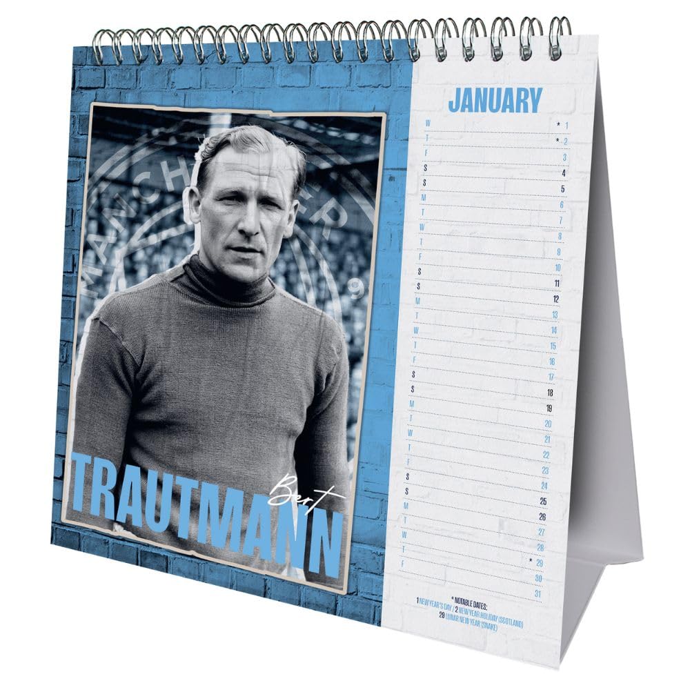 2025 Manchester City Fc - Desk Easel Calendar