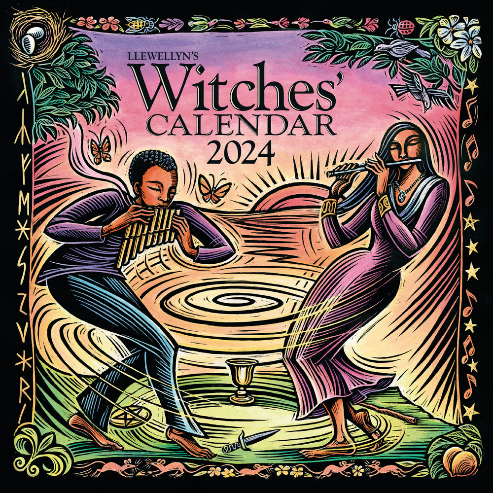 2024 Llewellyn's Witches' - Square Wall Calendar