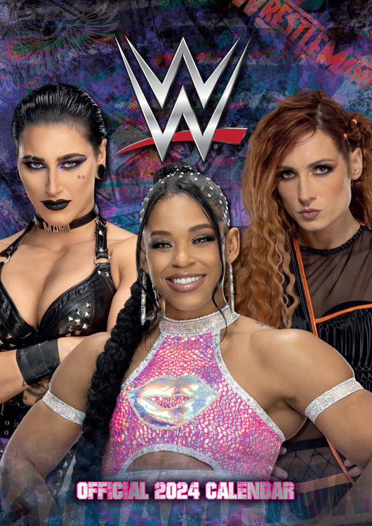 2024 WWE Women - A3 Wall Calendar  SOLD OUT