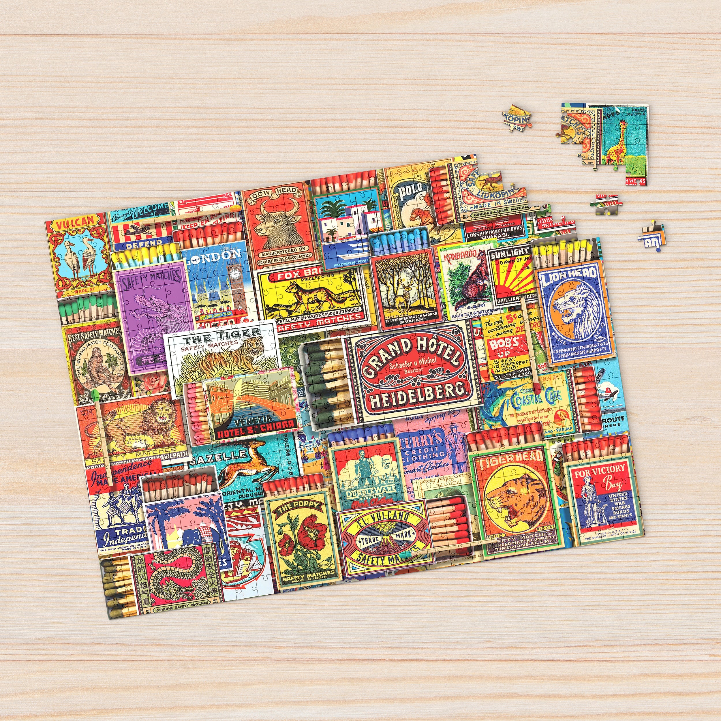 Matchbook Anthology 1000 Piece - Jigsaw Puzzle