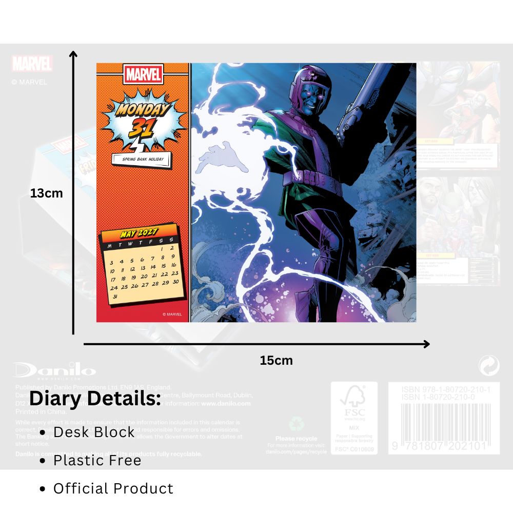 2027 Marvel - Daily Boxed Page-A-Day Calendar - product image 5