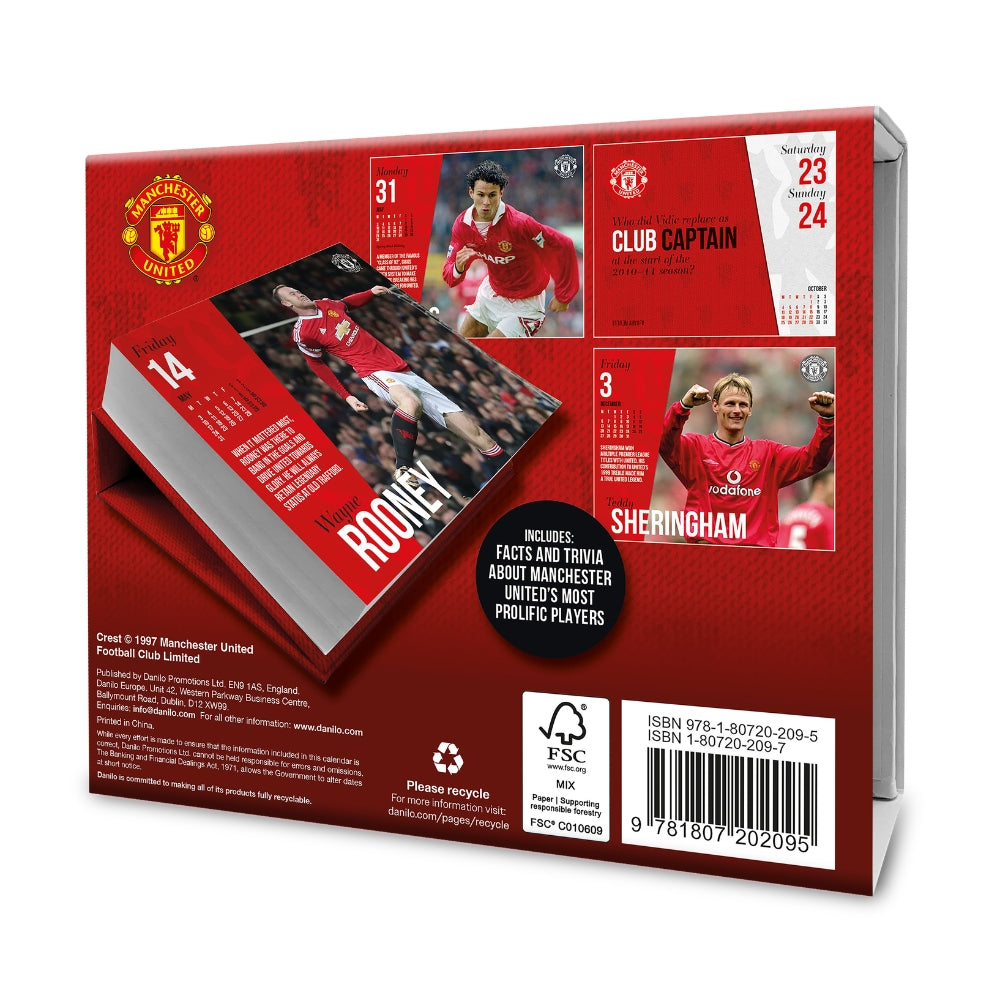 2027 Manchester United - Daily Boxed Page-A-Day Calendar - product image 4