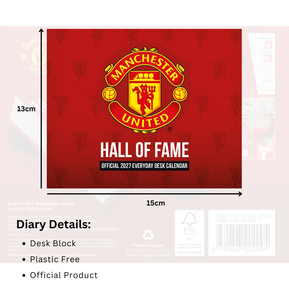 2027 Manchester United - Daily Boxed Page-A-Day Calendar - product image 5