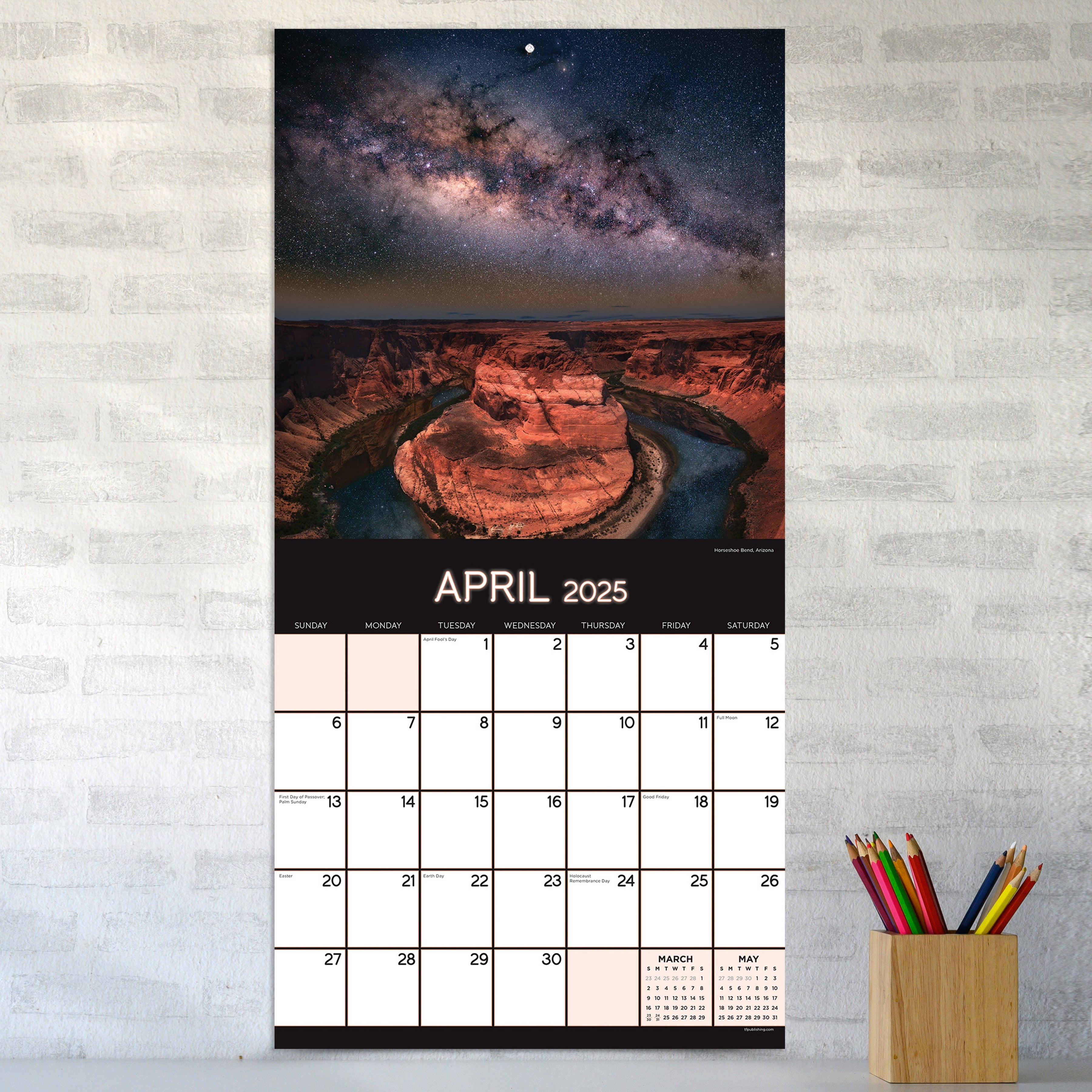 2025 Stargazing - Square Wall Calendar