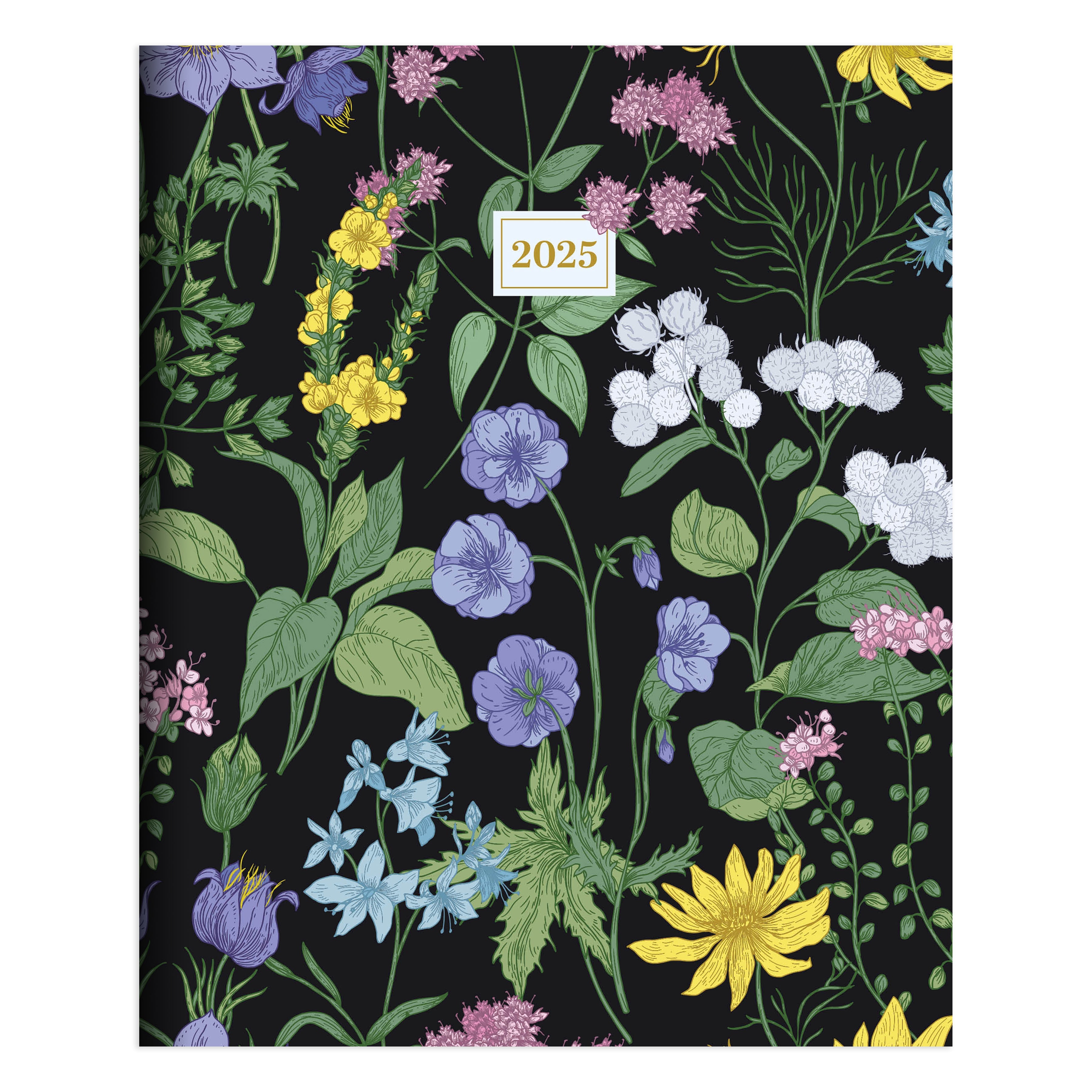 2025 Garden Blooms - Medium Monthly Diary/Planner