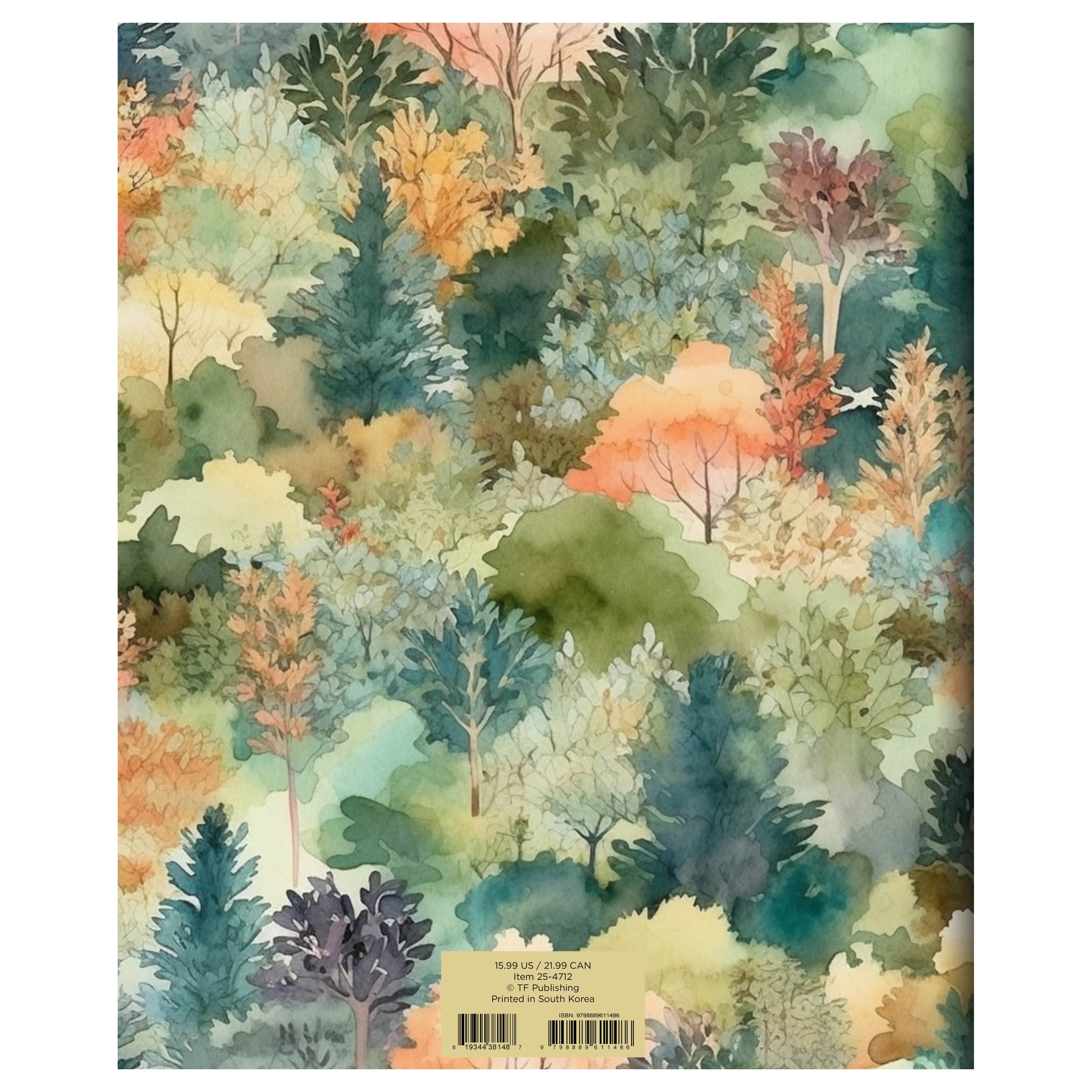 2025 Mural of Trees - Large Monthly Diary/Planner